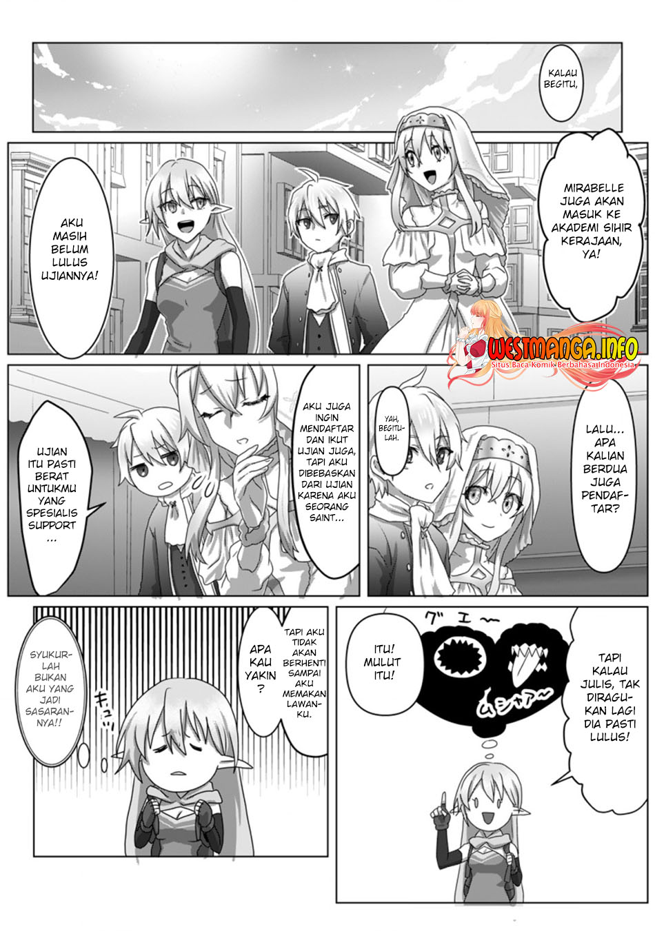 Mahou Gakuen no Daizai Majutsushi Chapter 03.2 Gambar 4