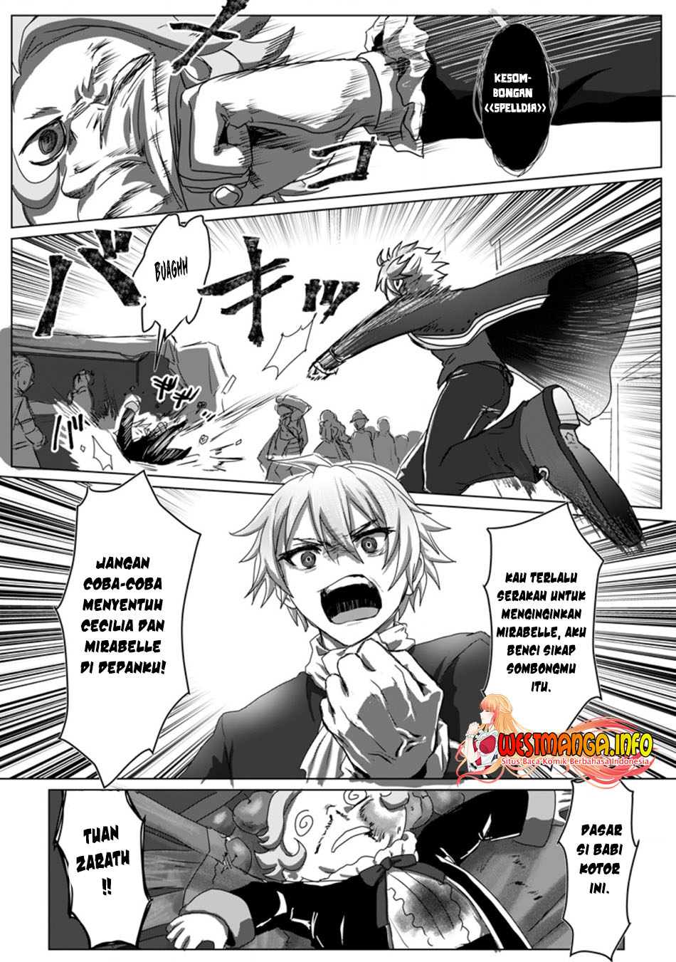 Mahou Gakuen no Daizai Majutsushi Chapter 03.2 Gambar 9