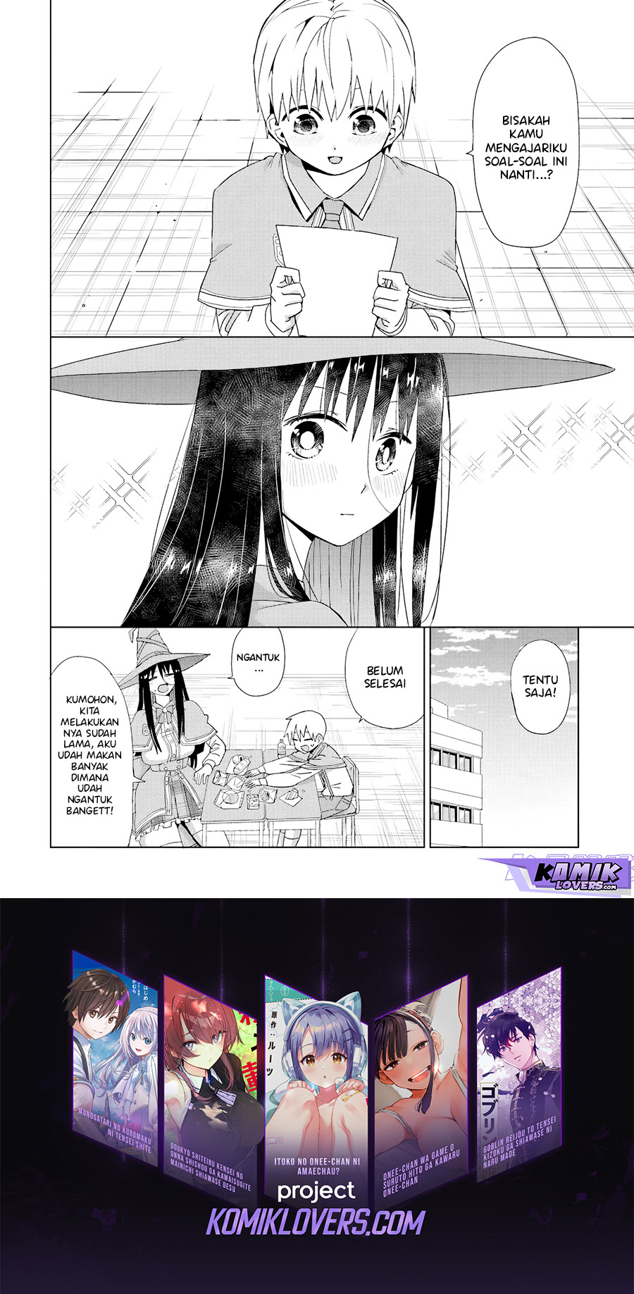 Mahou to Boku to Dekkai Shishou Chapter 10 Gambar 9