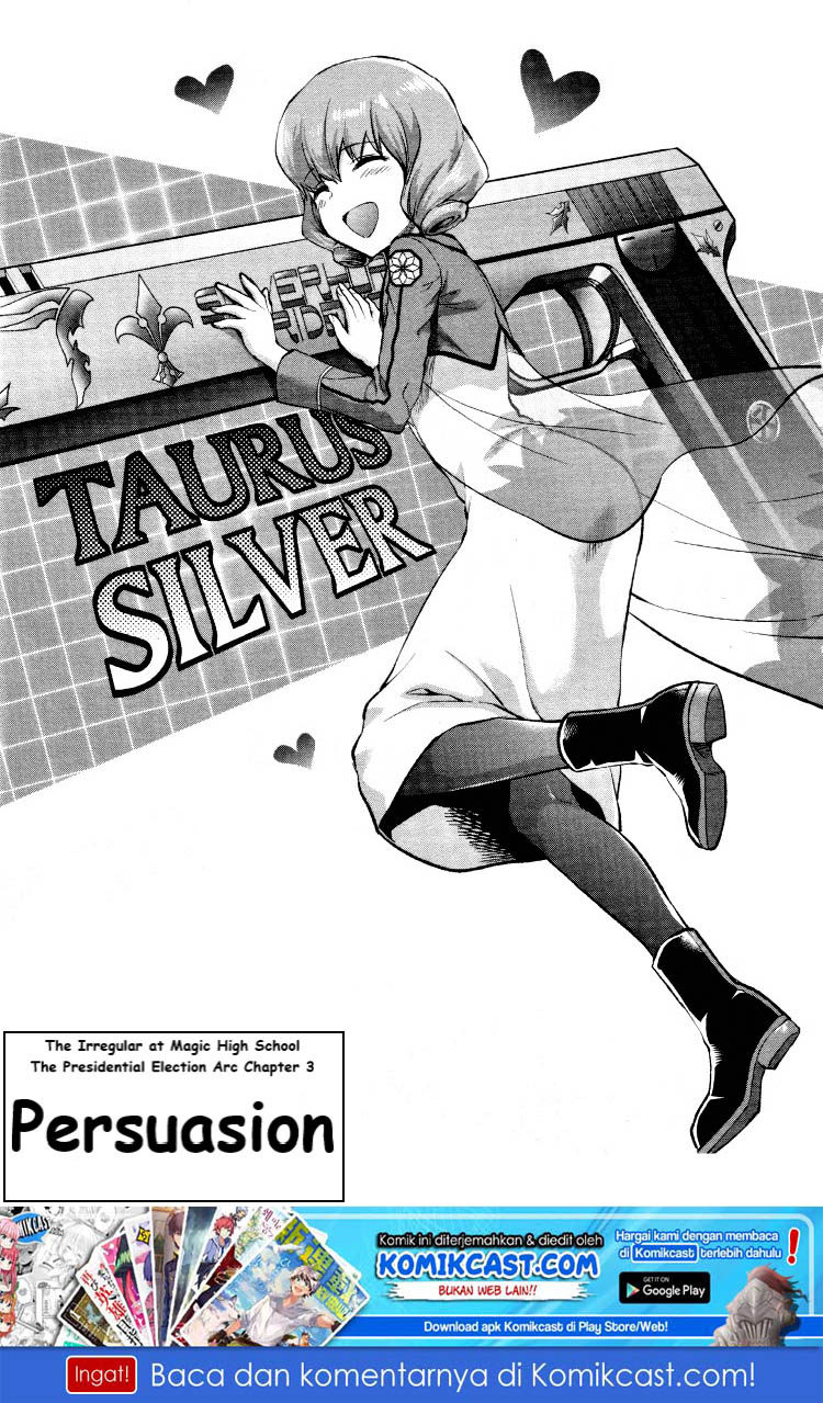 Mahouka Koukou no Rettousei – Kaichou Senkyo-hen Chapter 03 Gambar 2