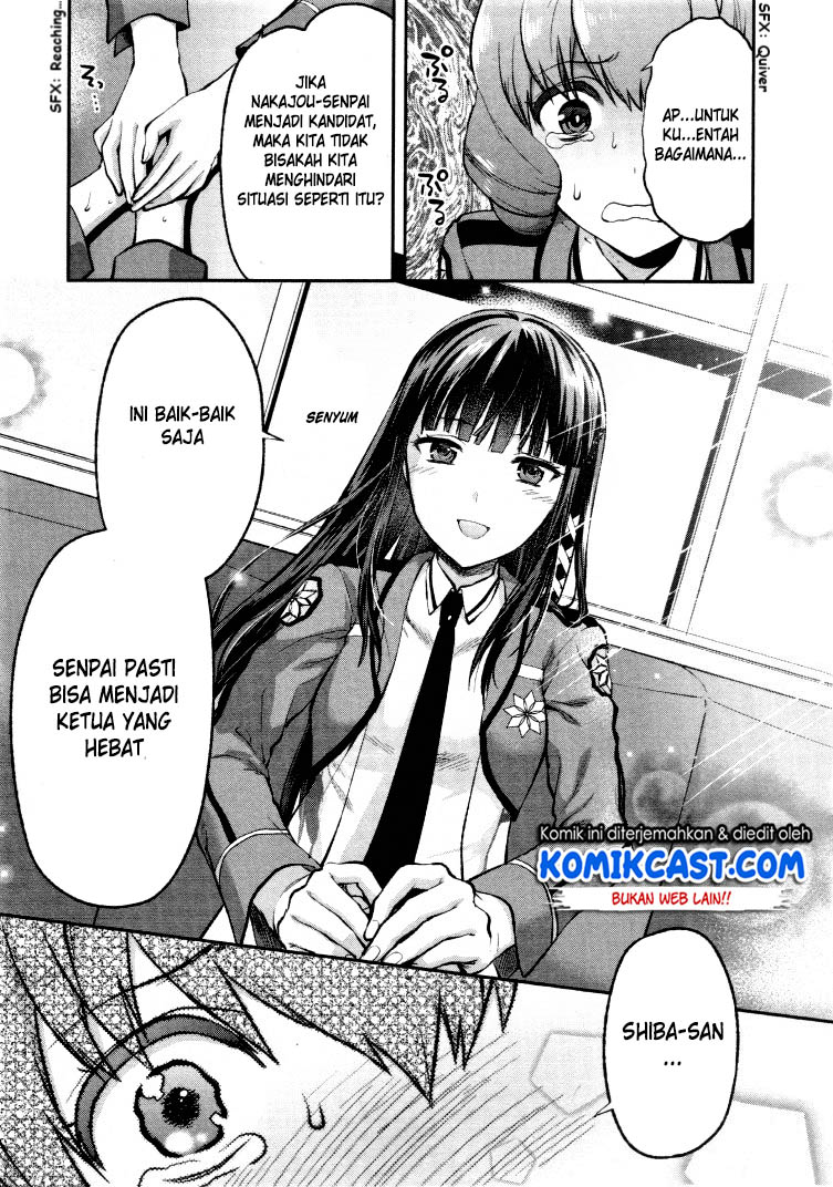 Mahouka Koukou no Rettousei – Kaichou Senkyo-hen Chapter 03 Gambar 18