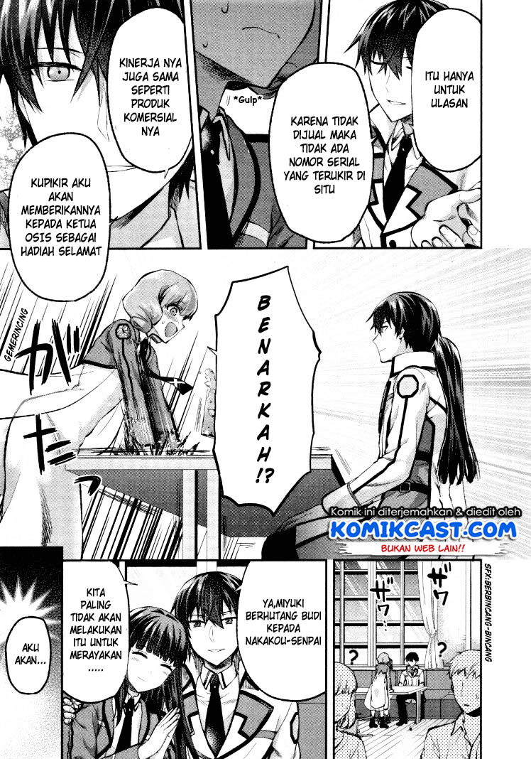 Mahouka Koukou no Rettousei – Kaichou Senkyo-hen Chapter 03 Gambar 20