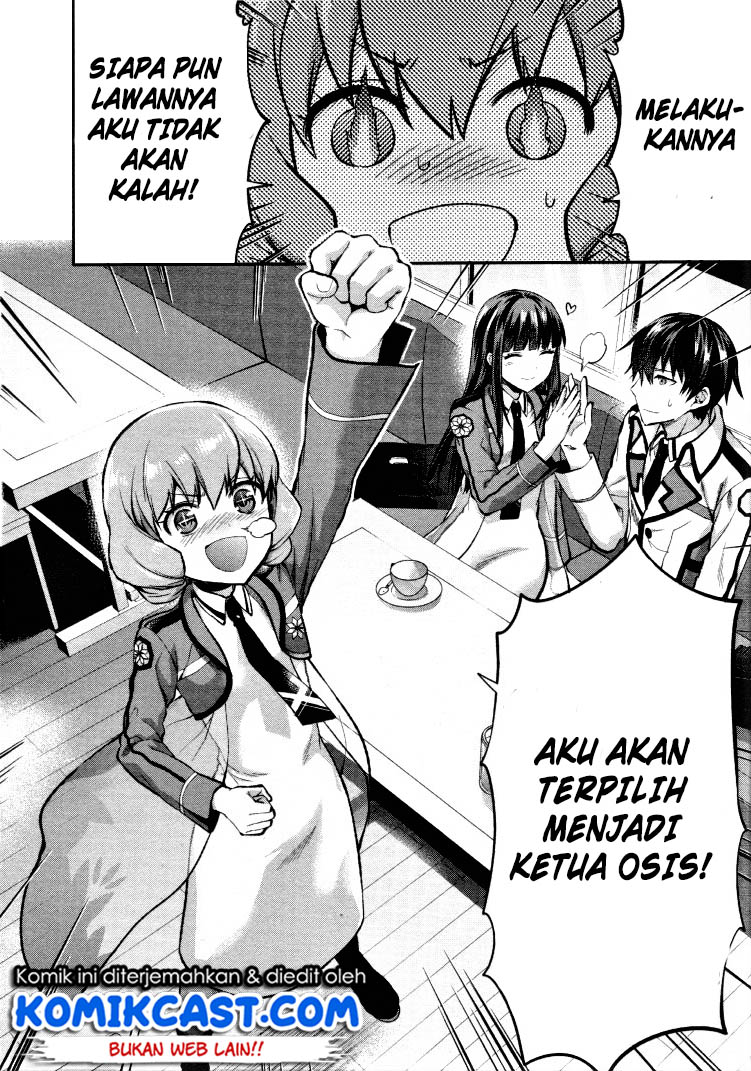 Mahouka Koukou no Rettousei – Kaichou Senkyo-hen Chapter 03 Gambar 21