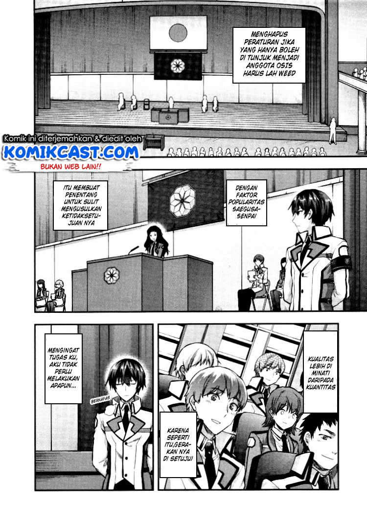 Mahouka Koukou no Rettousei – Kaichou Senkyo-hen Chapter 06 - End Gambar 5