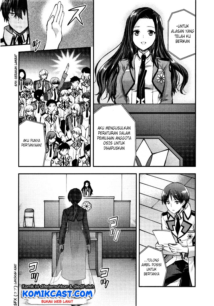 Mahouka Koukou no Rettousei – Kaichou Senkyo-hen Chapter 06 - End Gambar 6