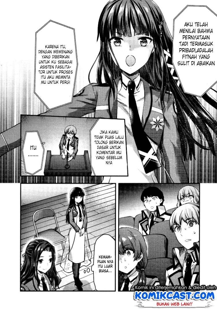 Mahouka Koukou no Rettousei – Kaichou Senkyo-hen Chapter 06 - End Gambar 13