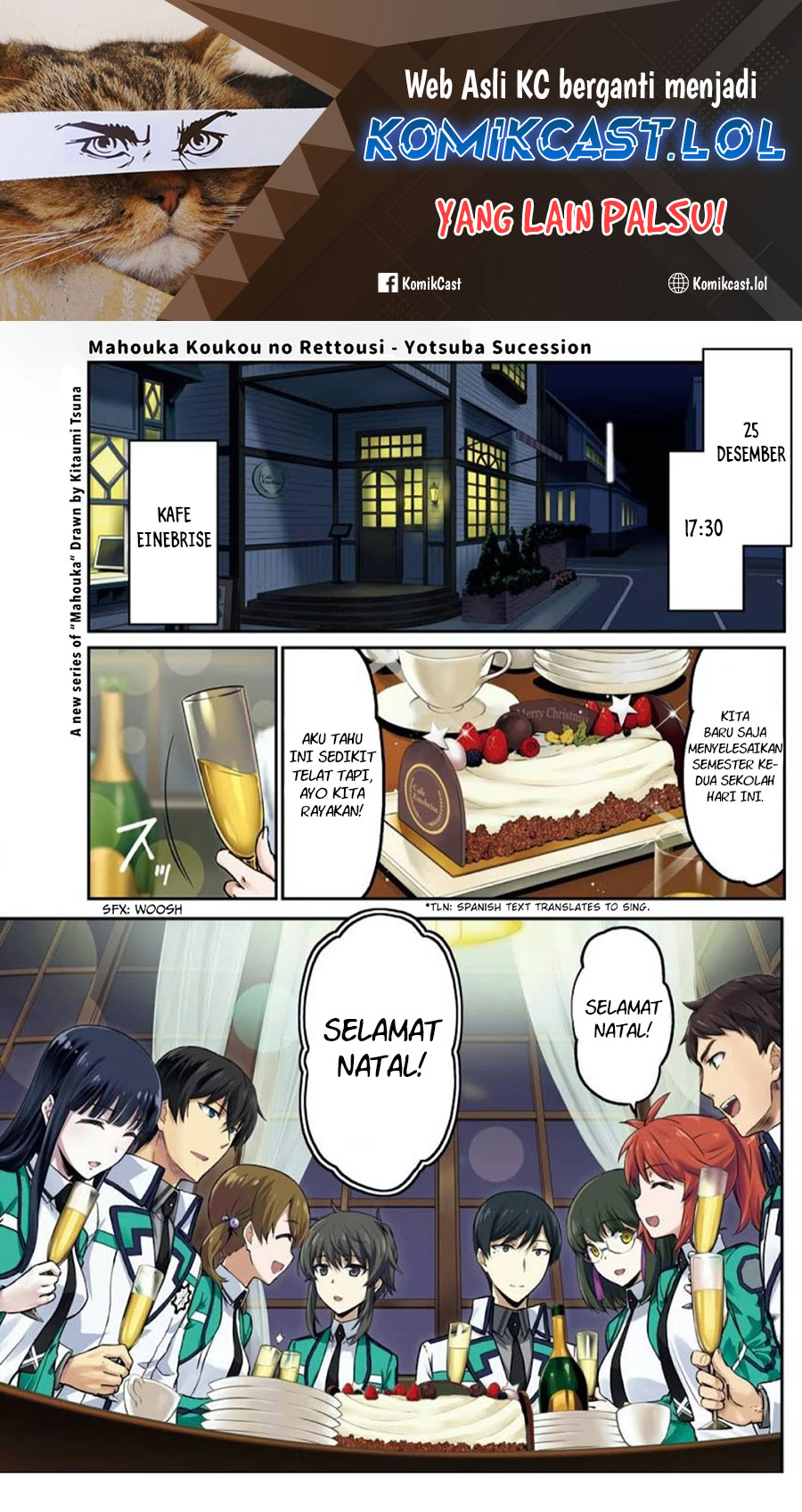 Mahouka Koukou no Rettousei – Yotsuba Keishou-hen Chapter 01 Gambar 2