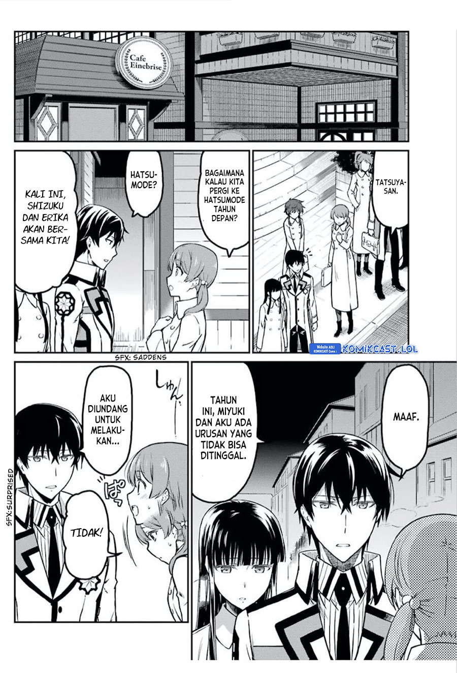 Mahouka Koukou no Rettousei – Yotsuba Keishou-hen Chapter 01 Gambar 8