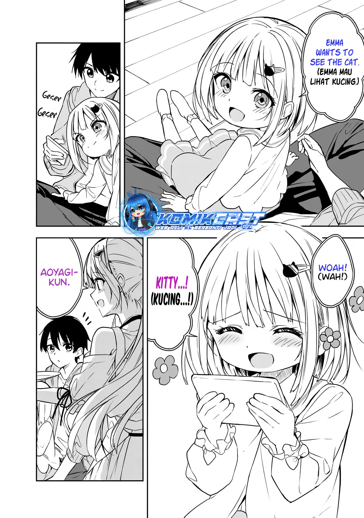 Maigo ni Natteita Youjo o Tasuketara, Otonari ni Sumu Bishoujo Ryuugakusei ga Ie ni Asobi ni Kuru You ni Natta Ken ni Tsuite Chapter 08 Gambar 3