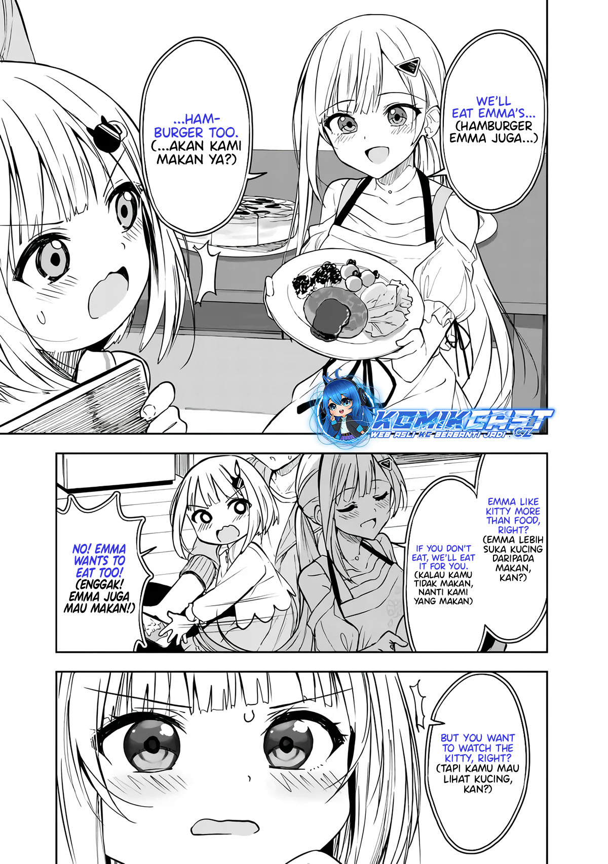 Maigo ni Natteita Youjo o Tasuketara, Otonari ni Sumu Bishoujo Ryuugakusei ga Ie ni Asobi ni Kuru You ni Natta Ken ni Tsuite Chapter 08 Gambar 6