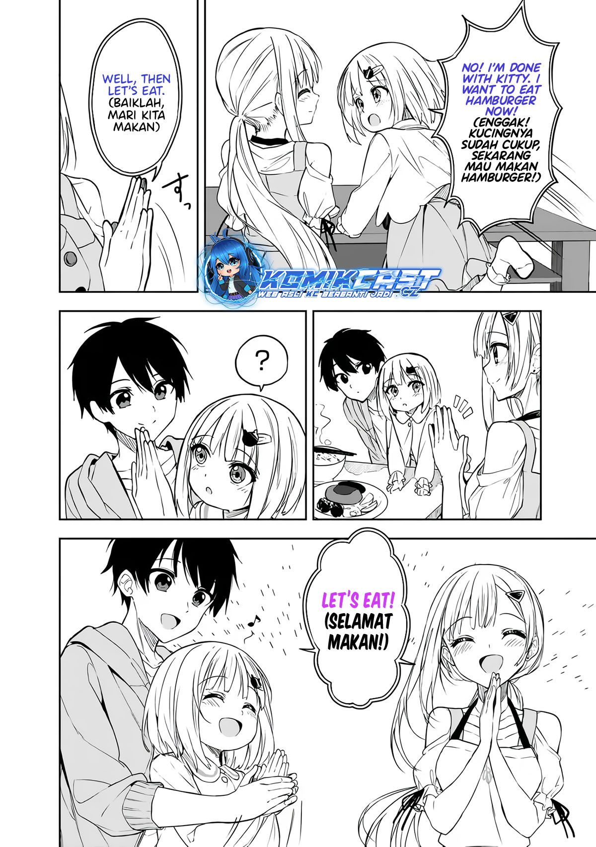 Maigo ni Natteita Youjo o Tasuketara, Otonari ni Sumu Bishoujo Ryuugakusei ga Ie ni Asobi ni Kuru You ni Natta Ken ni Tsuite Chapter 08 Gambar 7