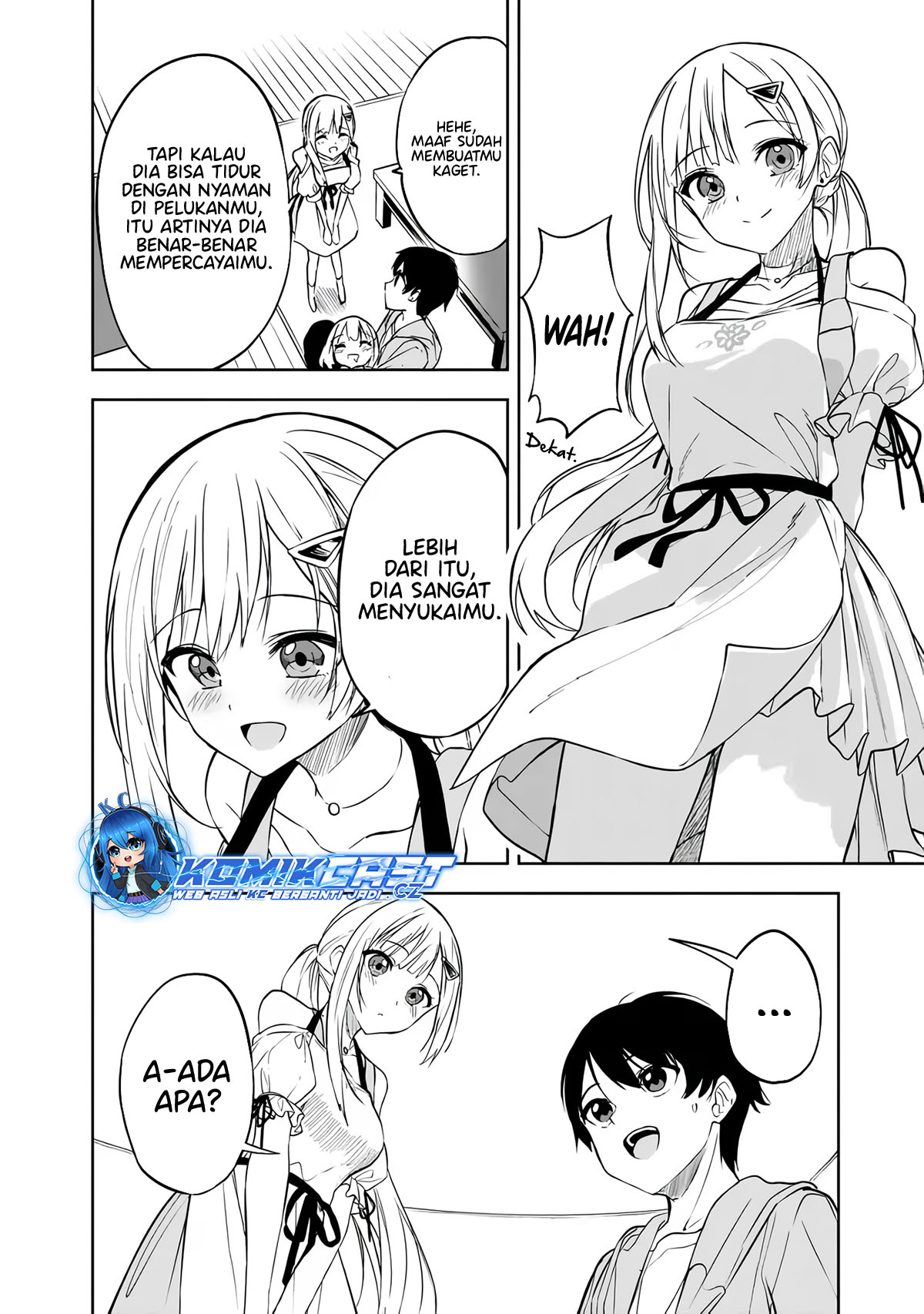Maigo ni Natteita Youjo o Tasuketara, Otonari ni Sumu Bishoujo Ryuugakusei ga Ie ni Asobi ni Kuru You ni Natta Ken ni Tsuite Chapter 08 Gambar 9