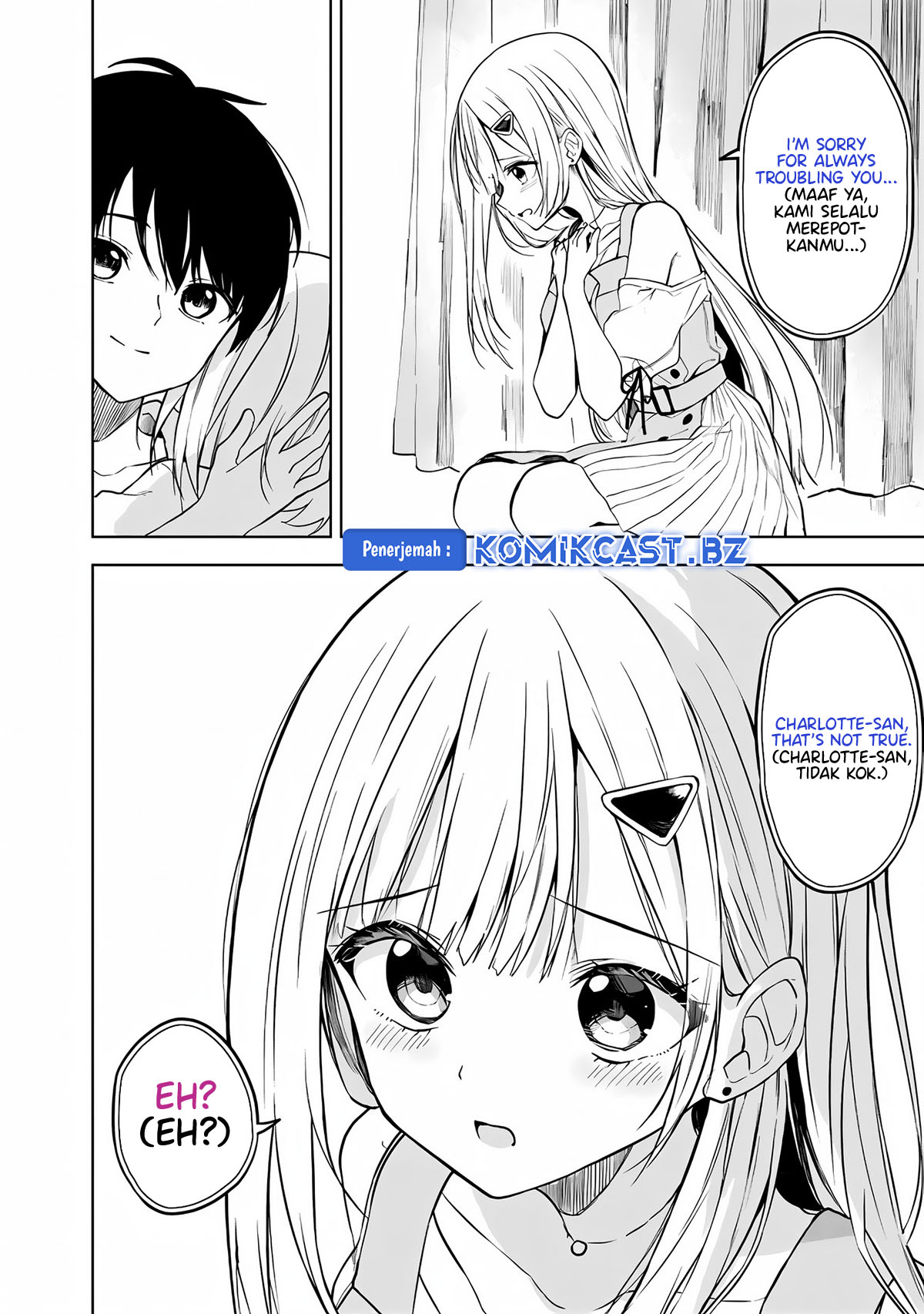 Maigo ni Natteita Youjo o Tasuketara, Otonari ni Sumu Bishoujo Ryuugakusei ga Ie ni Asobi ni Kuru You ni Natta Ken ni Tsuite Chapter 12 Gambar 3
