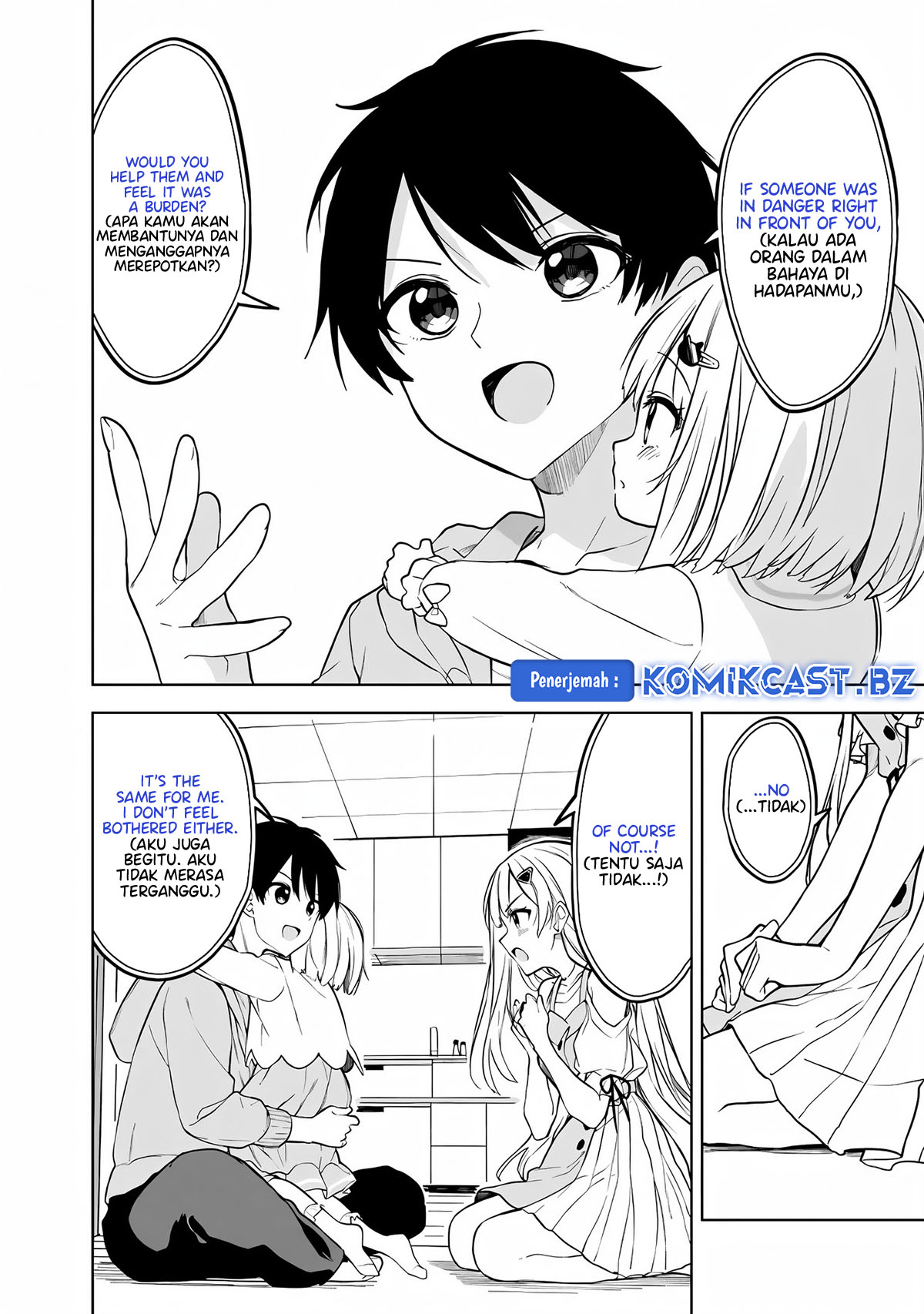 Maigo ni Natteita Youjo o Tasuketara, Otonari ni Sumu Bishoujo Ryuugakusei ga Ie ni Asobi ni Kuru You ni Natta Ken ni Tsuite Chapter 12 Gambar 5