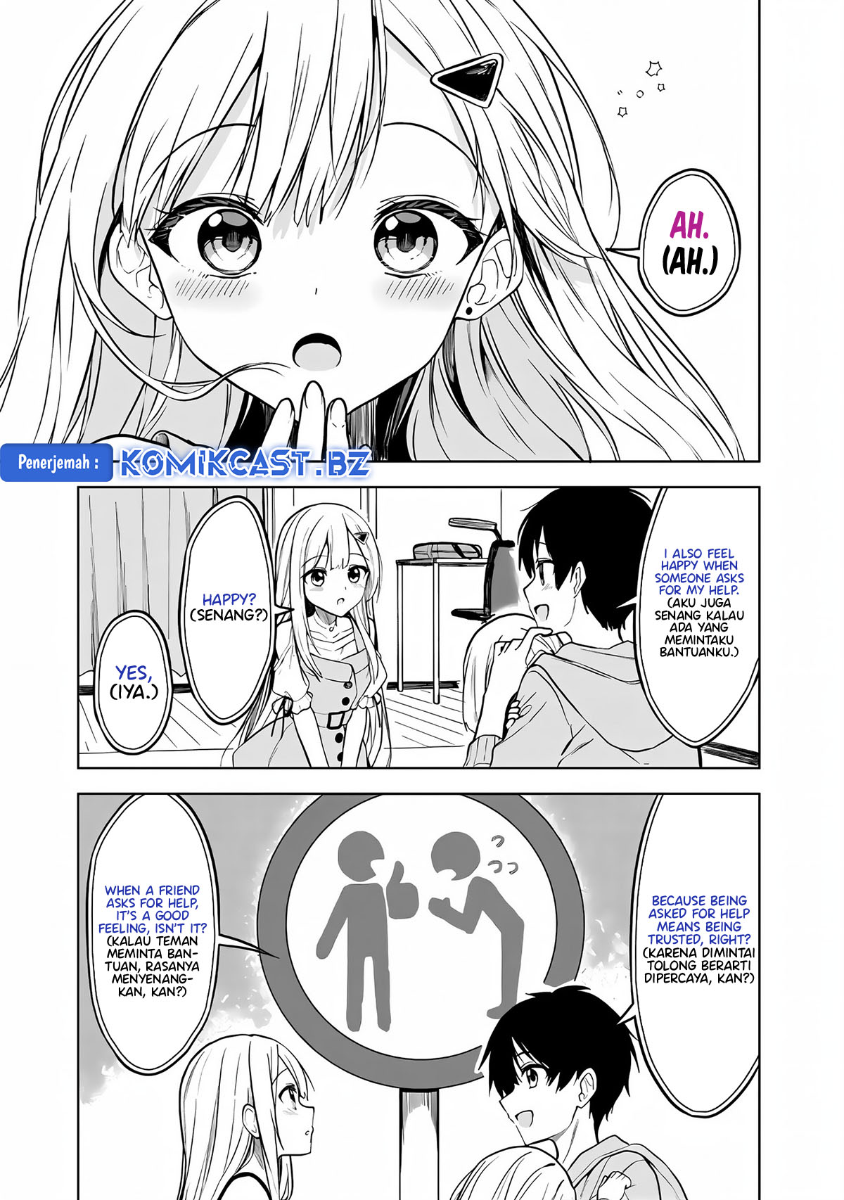 Maigo ni Natteita Youjo o Tasuketara, Otonari ni Sumu Bishoujo Ryuugakusei ga Ie ni Asobi ni Kuru You ni Natta Ken ni Tsuite Chapter 12 Gambar 6