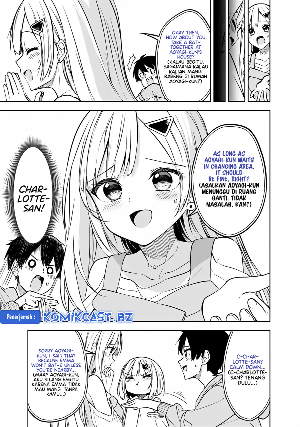 Maigo ni Natteita Youjo o Tasuketara, Otonari ni Sumu Bishoujo Ryuugakusei ga Ie ni Asobi ni Kuru You ni Natta Ken ni Tsuite Chapter 12 Gambar 18