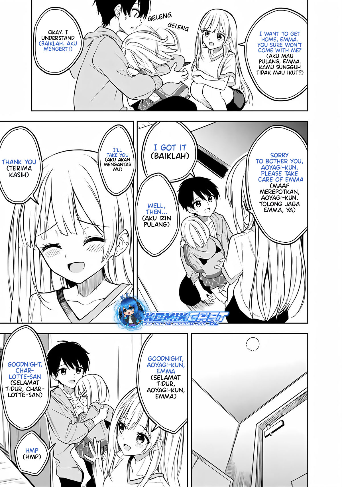 Maigo ni Natteita Youjo o Tasuketara, Otonari ni Sumu Bishoujo Ryuugakusei ga Ie ni Asobi ni Kuru You ni Natta Ken ni Tsuite Chapter 13 Gambar 16