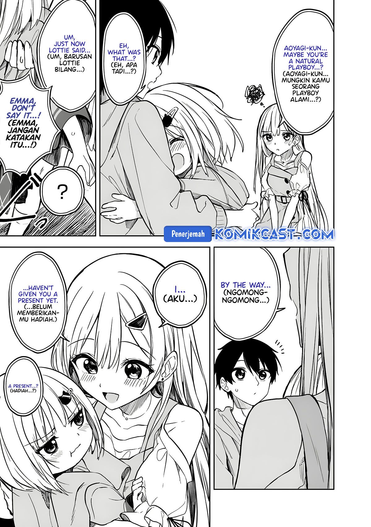 Maigo ni Natteita Youjo o Tasuketara, Otonari ni Sumu Bishoujo Ryuugakusei ga Ie ni Asobi ni Kuru You ni Natta Ken ni Tsuite Chapter 14 Gambar 21