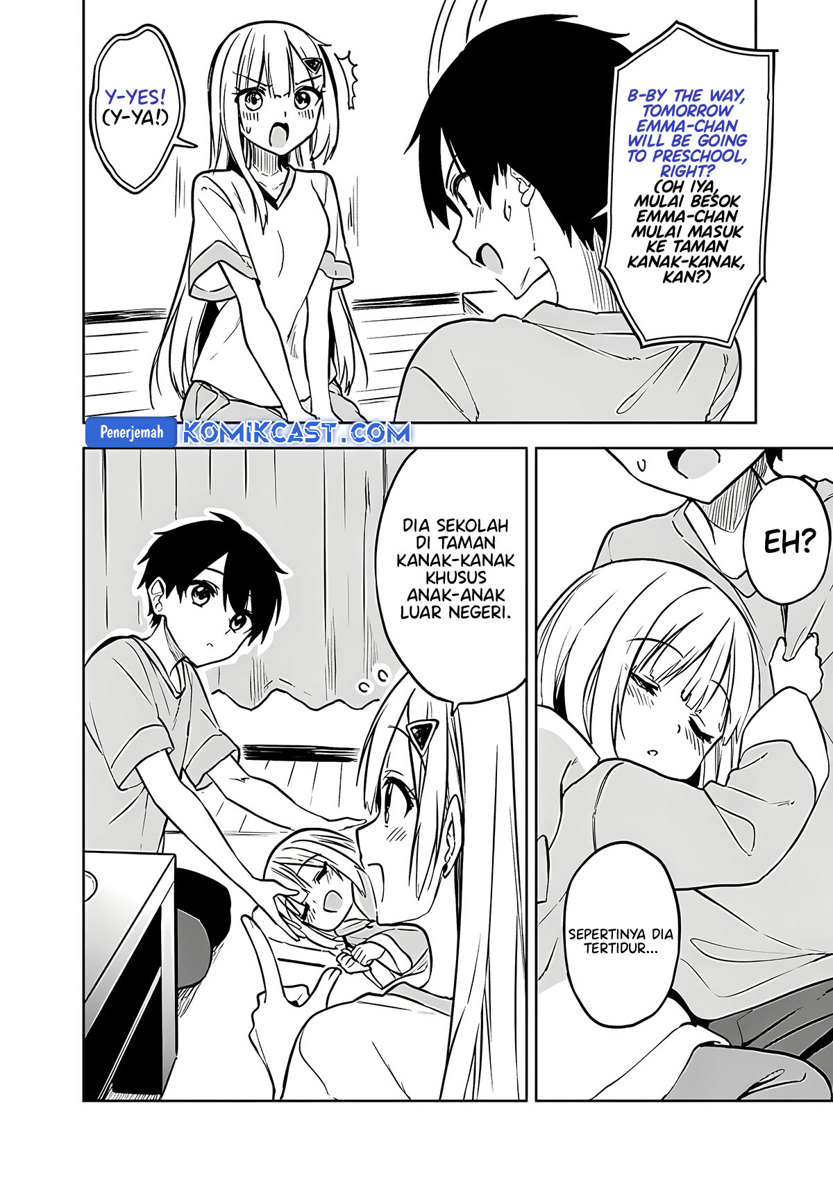 Maigo ni Natteita Youjo o Tasuketara, Otonari ni Sumu Bishoujo Ryuugakusei ga Ie ni Asobi ni Kuru You ni Natta Ken ni Tsuite Chapter 15 Gambar 5