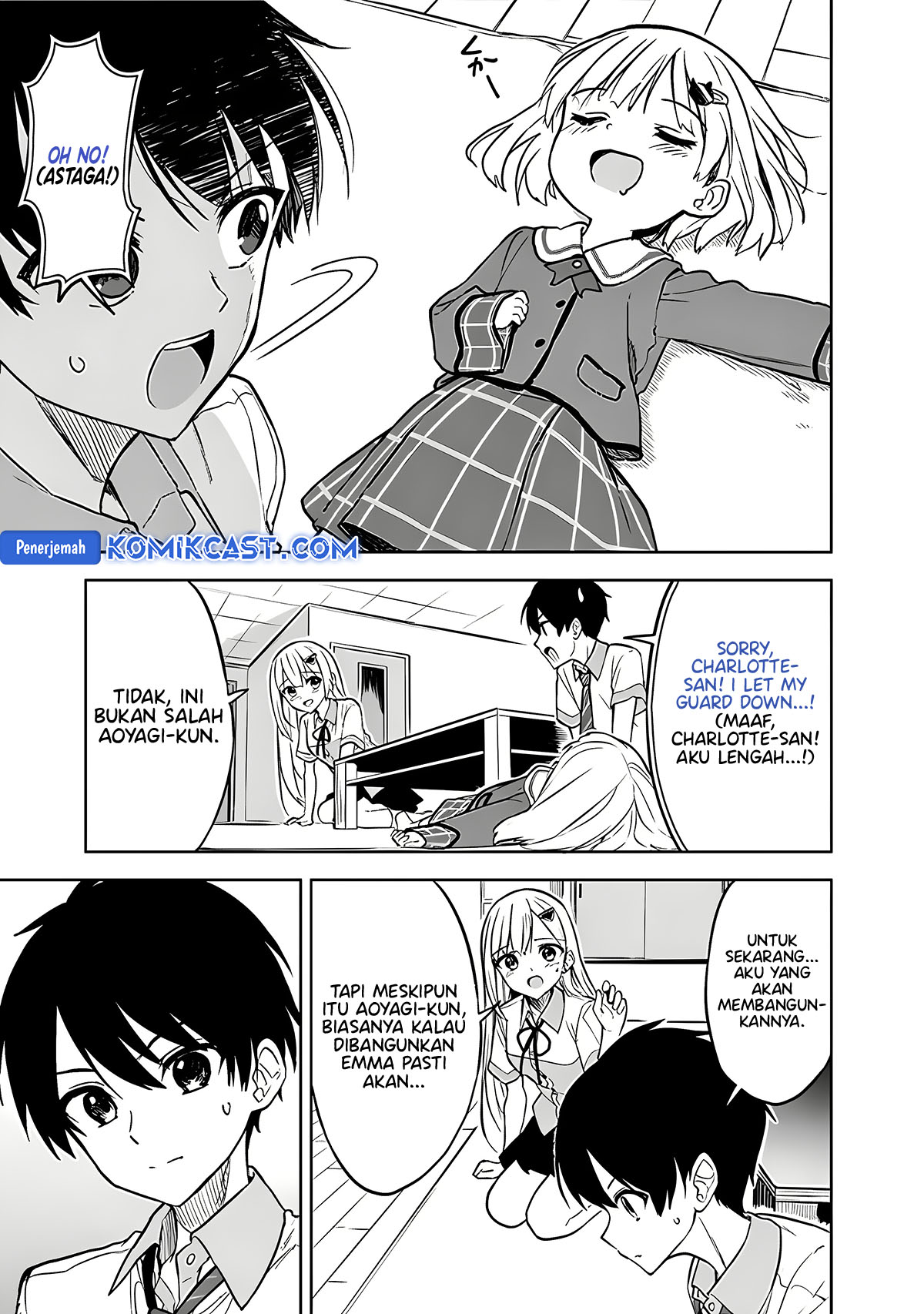 Maigo ni Natteita Youjo o Tasuketara, Otonari ni Sumu Bishoujo Ryuugakusei ga Ie ni Asobi ni Kuru You ni Natta Ken ni Tsuite Chapter 15 Gambar 14