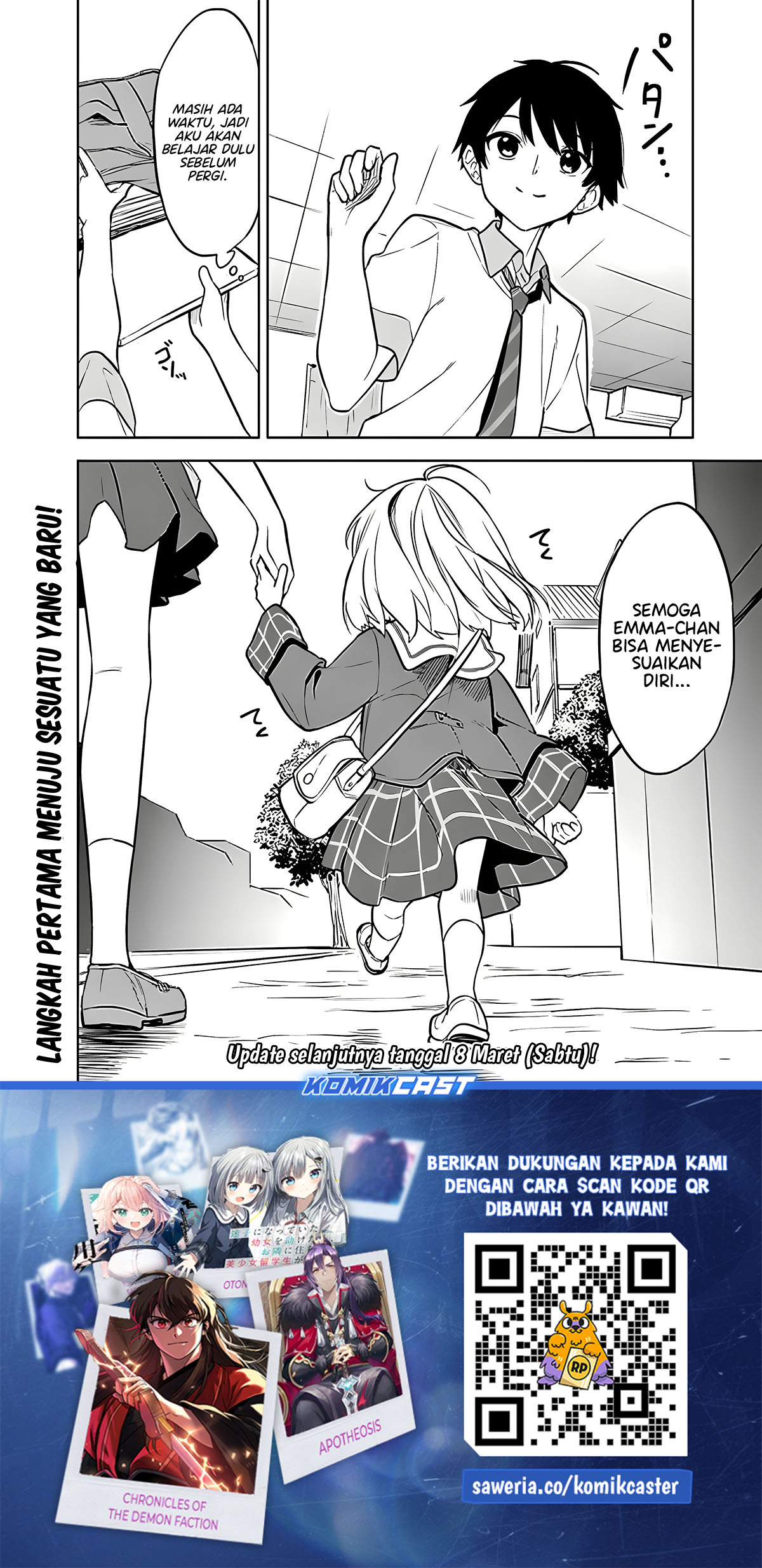 Maigo ni Natteita Youjo o Tasuketara, Otonari ni Sumu Bishoujo Ryuugakusei ga Ie ni Asobi ni Kuru You ni Natta Ken ni Tsuite Chapter 15 Gambar 21