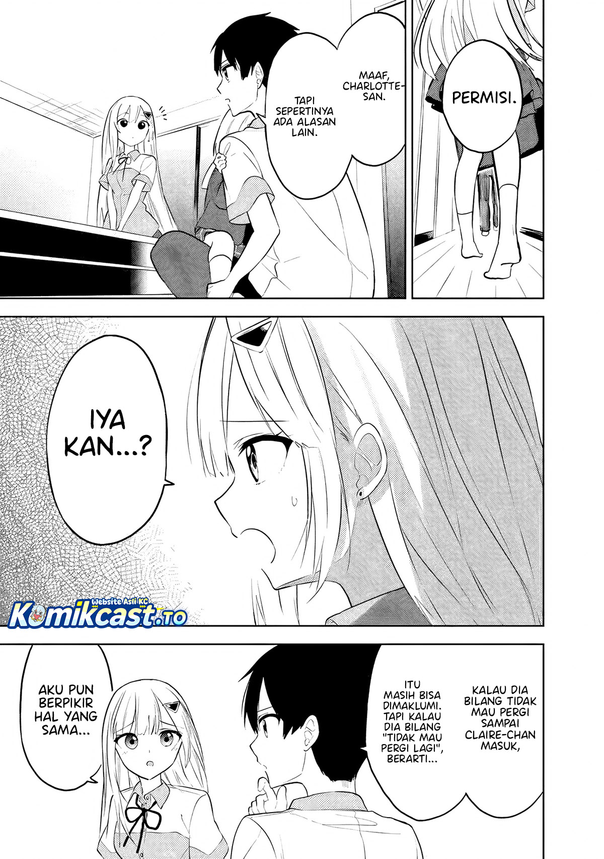 Maigo ni Natteita Youjo o Tasuketara, Otonari ni Sumu Bishoujo Ryuugakusei ga Ie ni Asobi ni Kuru You ni Natta Ken ni Tsuite Chapter 28 Gambar 4