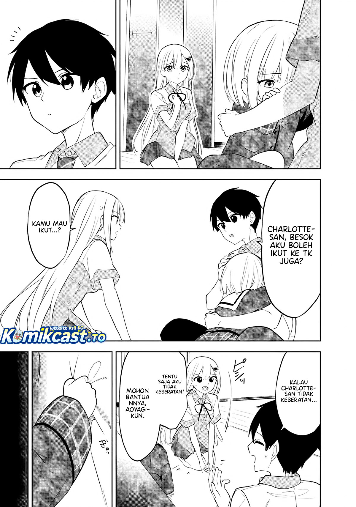 Maigo ni Natteita Youjo o Tasuketara, Otonari ni Sumu Bishoujo Ryuugakusei ga Ie ni Asobi ni Kuru You ni Natta Ken ni Tsuite Chapter 28 Gambar 6