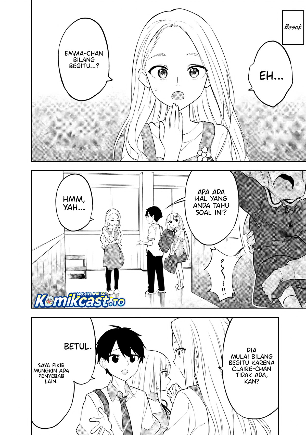 Maigo ni Natteita Youjo o Tasuketara, Otonari ni Sumu Bishoujo Ryuugakusei ga Ie ni Asobi ni Kuru You ni Natta Ken ni Tsuite Chapter 28 Gambar 7