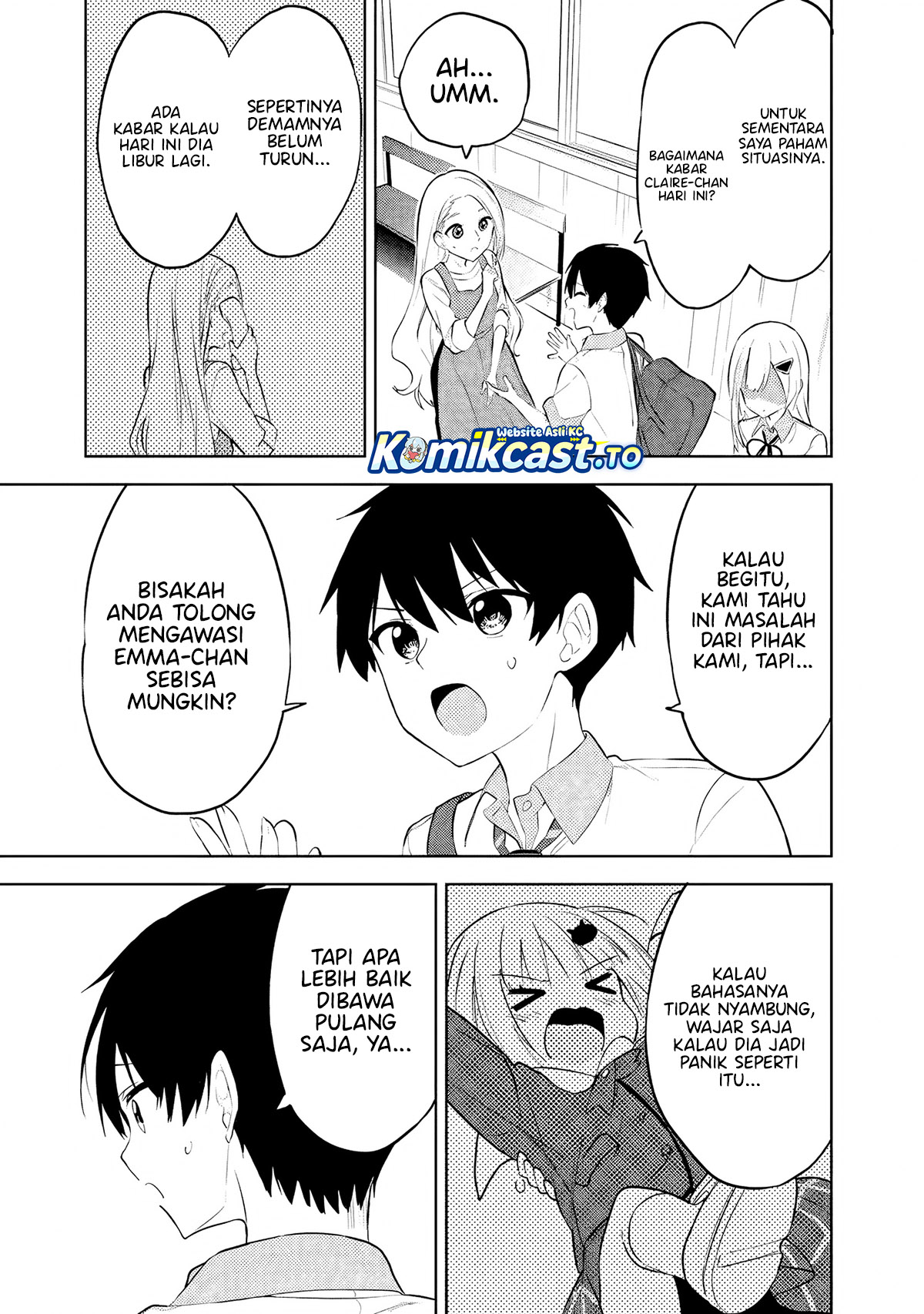 Maigo ni Natteita Youjo o Tasuketara, Otonari ni Sumu Bishoujo Ryuugakusei ga Ie ni Asobi ni Kuru You ni Natta Ken ni Tsuite Chapter 28 Gambar 14