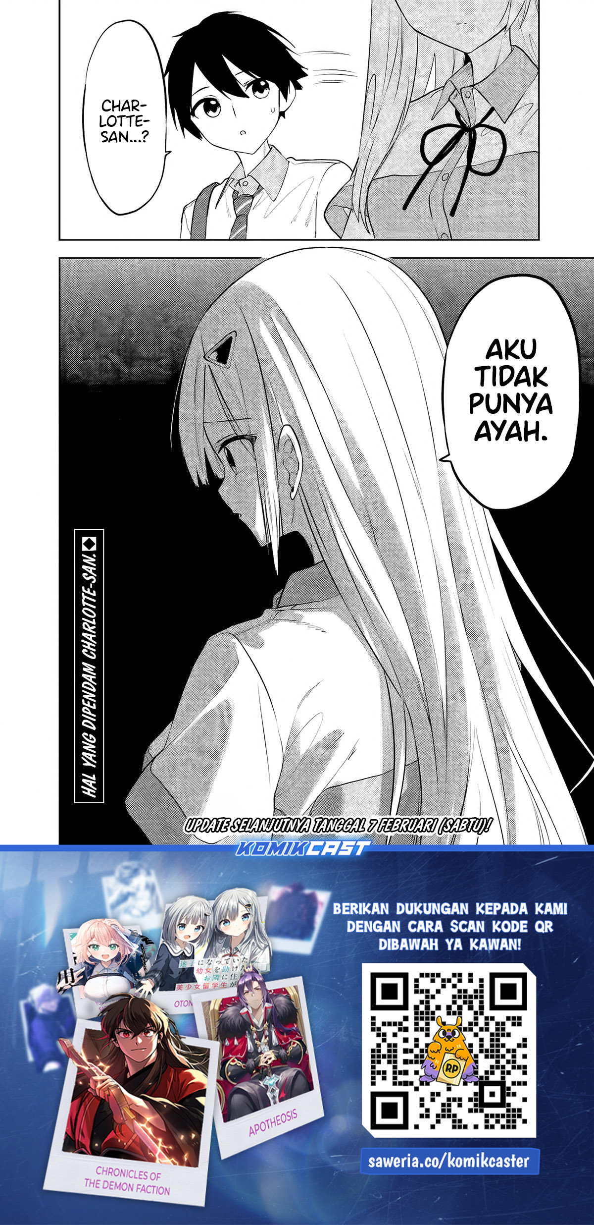 Maigo ni Natteita Youjo o Tasuketara, Otonari ni Sumu Bishoujo Ryuugakusei ga Ie ni Asobi ni Kuru You ni Natta Ken ni Tsuite Chapter 28 Gambar 21