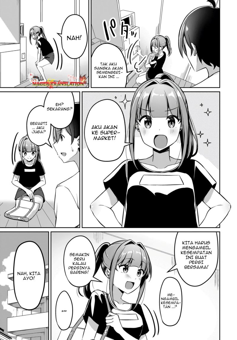 Maigo no Onnanoko o Ie Made Todoketara, Genkan kara Detekita no wa Gakunen Ichi no Bishoujo deshita Chapter 04 Gambar 10