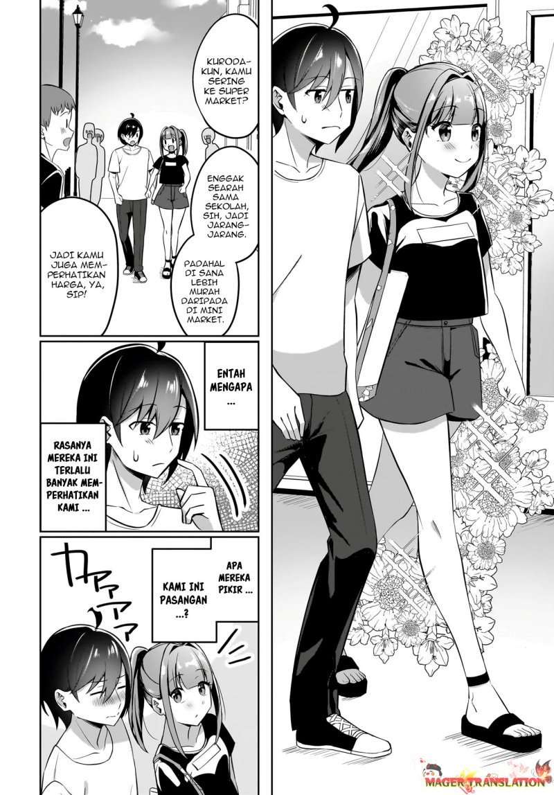 Maigo no Onnanoko o Ie Made Todoketara, Genkan kara Detekita no wa Gakunen Ichi no Bishoujo deshita Chapter 04 Gambar 11