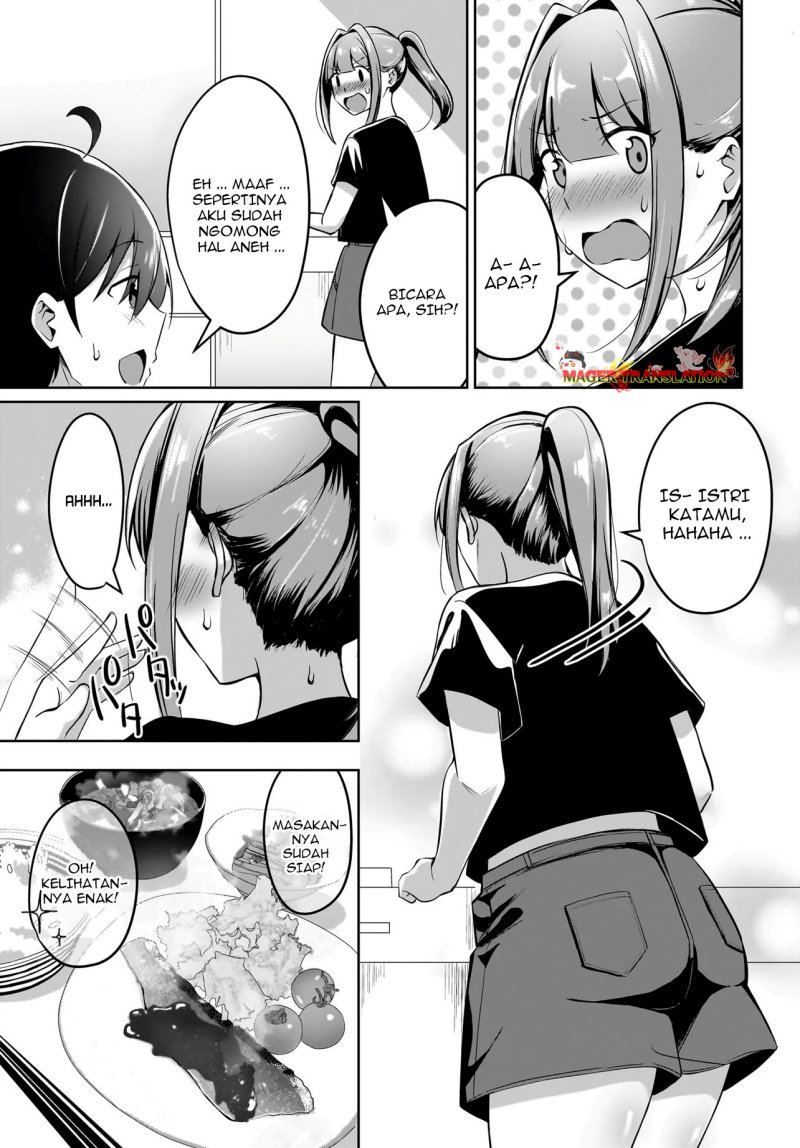 Maigo no Onnanoko o Ie Made Todoketara, Genkan kara Detekita no wa Gakunen Ichi no Bishoujo deshita Chapter 04 Gambar 16