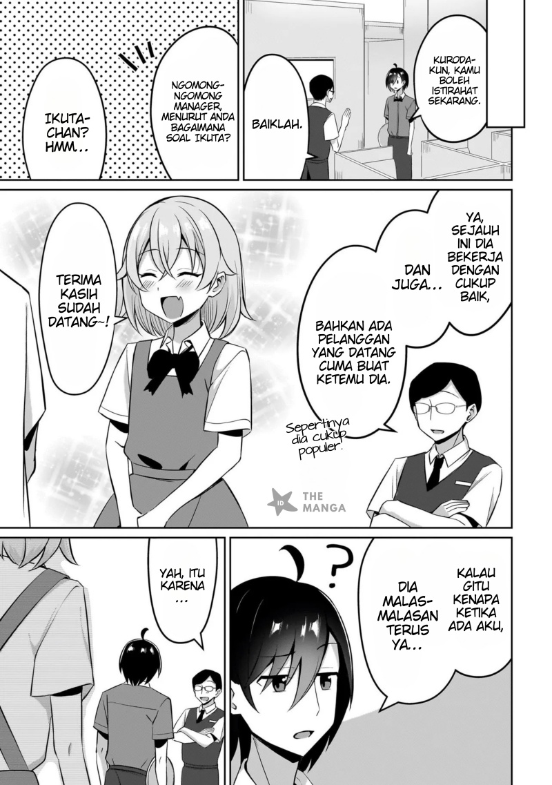 Maigo no Onnanoko o Ie Made Todoketara, Genkan kara Detekita no wa Gakunen Ichi no Bishoujo deshita Chapter 06.1 Gambar 8