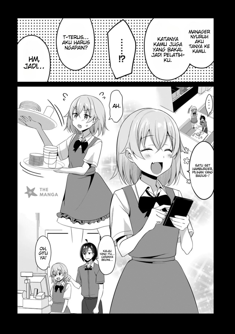 Maigo no Onnanoko o Ie Made Todoketara, Genkan kara Detekita no wa Gakunen Ichi no Bishoujo deshita Chapter 06.1 Gambar 11