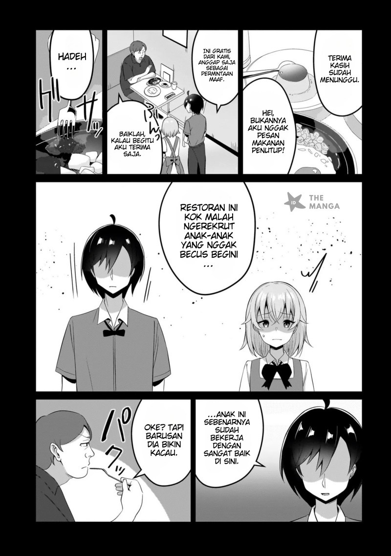 Maigo no Onnanoko o Ie Made Todoketara, Genkan kara Detekita no wa Gakunen Ichi no Bishoujo deshita Chapter 06.1 Gambar 14