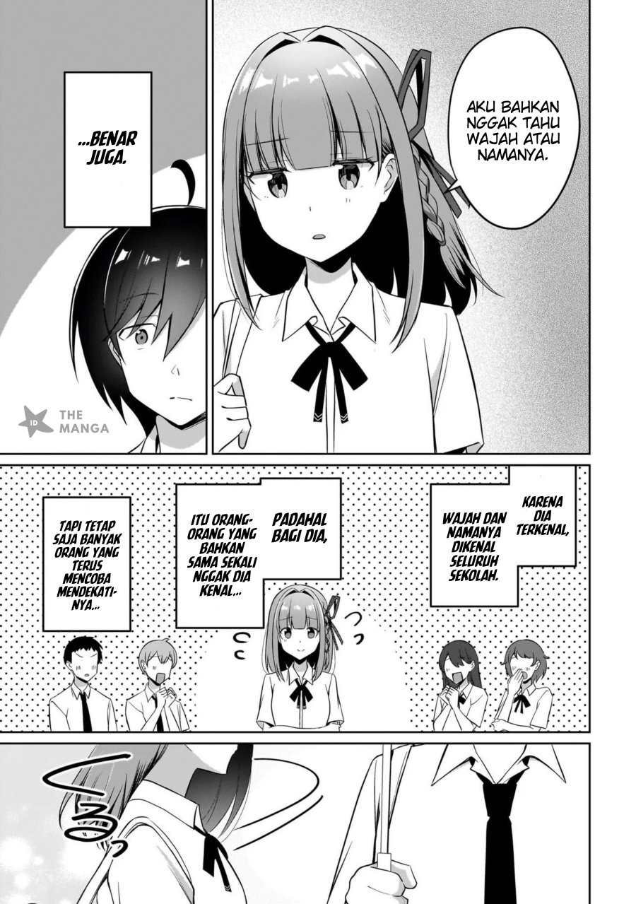 Maigo no Onnanoko o Ie Made Todoketara, Genkan kara Detekita no wa Gakunen Ichi no Bishoujo deshita Chapter 07.2 Gambar 3