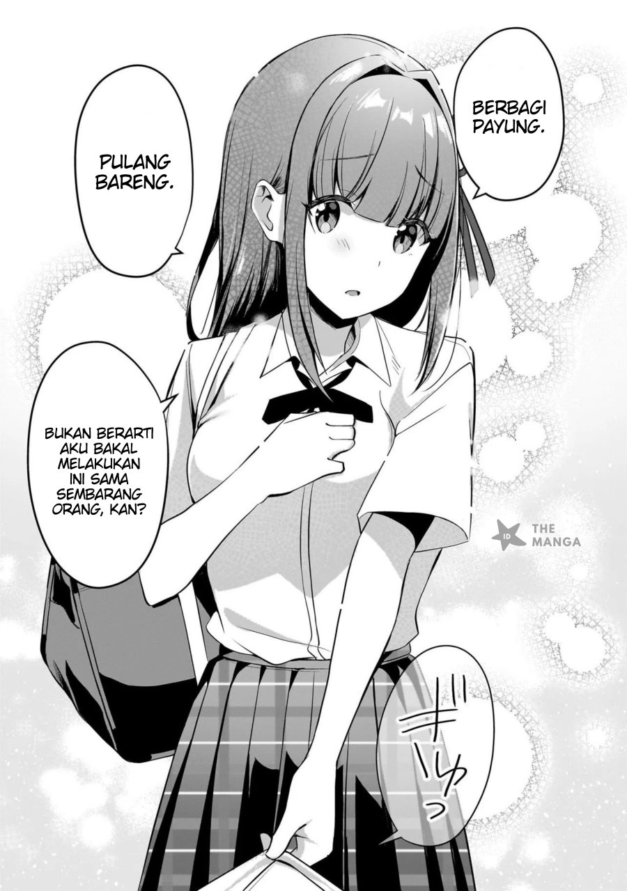 Maigo no Onnanoko o Ie Made Todoketara, Genkan kara Detekita no wa Gakunen Ichi no Bishoujo deshita Chapter 07.2 Gambar 4