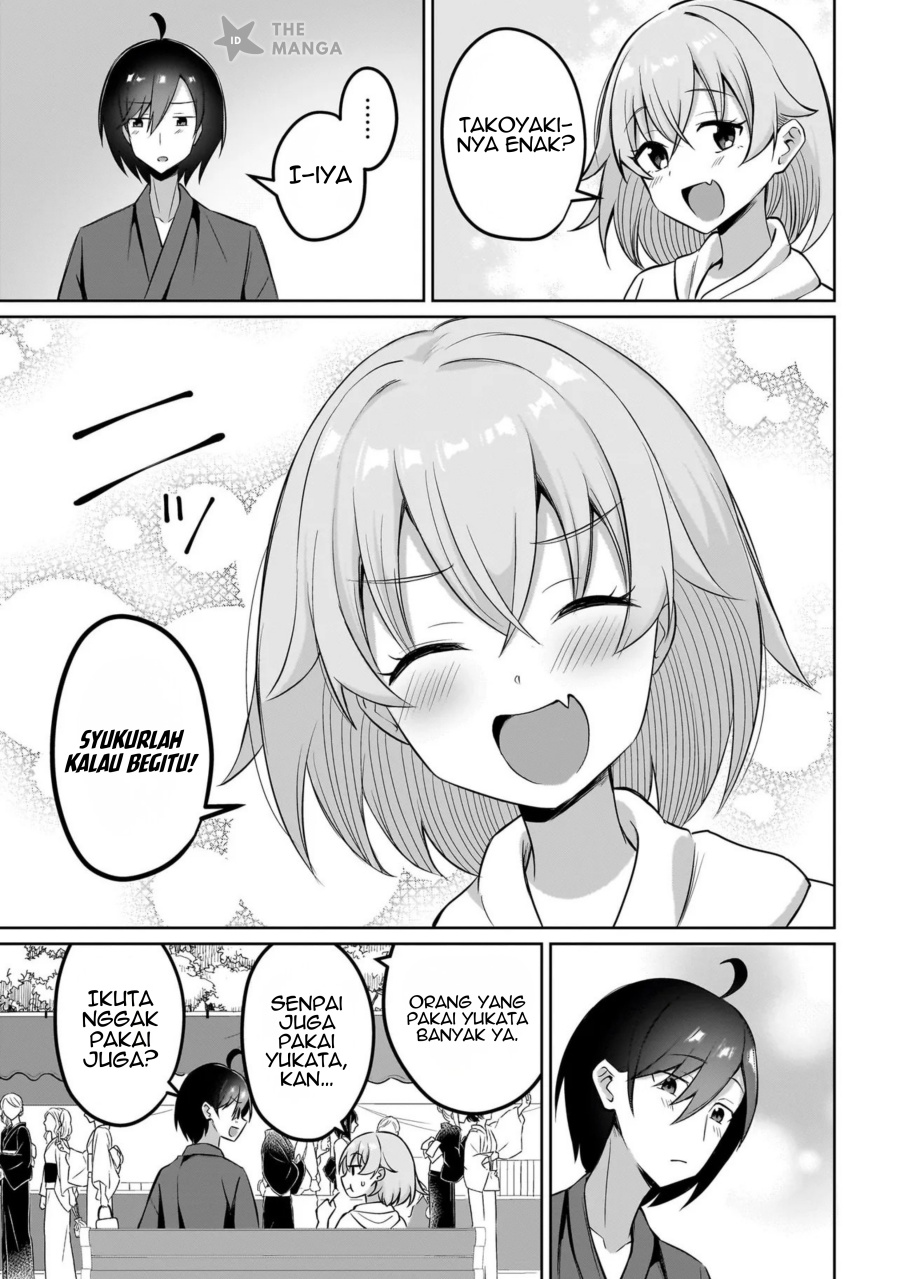 Maigo no Onnanoko o Ie Made Todoketara, Genkan kara Detekita no wa Gakunen Ichi no Bishoujo deshita Chapter 09.2 Gambar 5