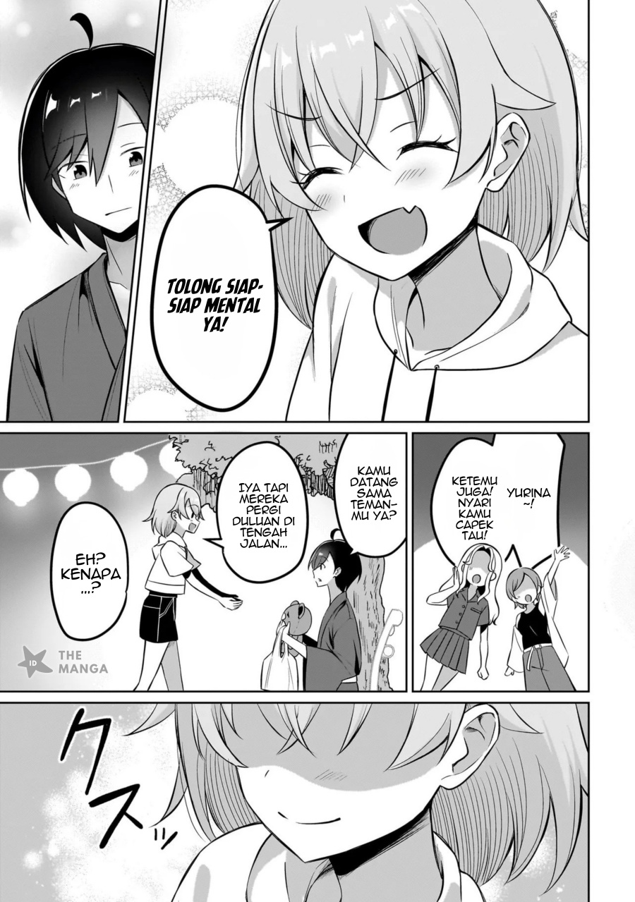 Maigo no Onnanoko o Ie Made Todoketara, Genkan kara Detekita no wa Gakunen Ichi no Bishoujo deshita Chapter 09.2 Gambar 9