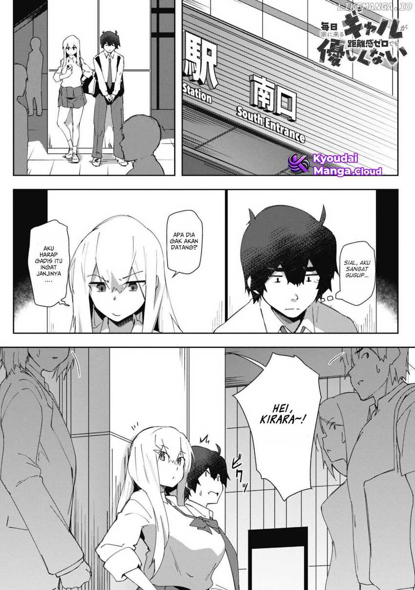 Mainichi Ie ni Kuru Gal ga Kyorikan Zero Demo Yasashiku nai Chapter 07.1 Gambar 2