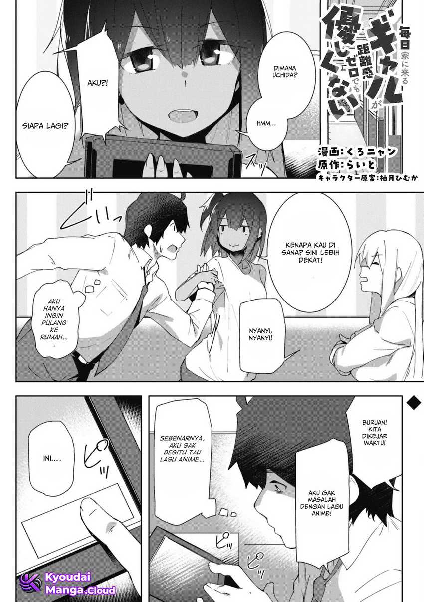 Mainichi Ie ni Kuru Gal ga Kyorikan Zero Demo Yasashiku nai Chapter 07.2 Gambar 2