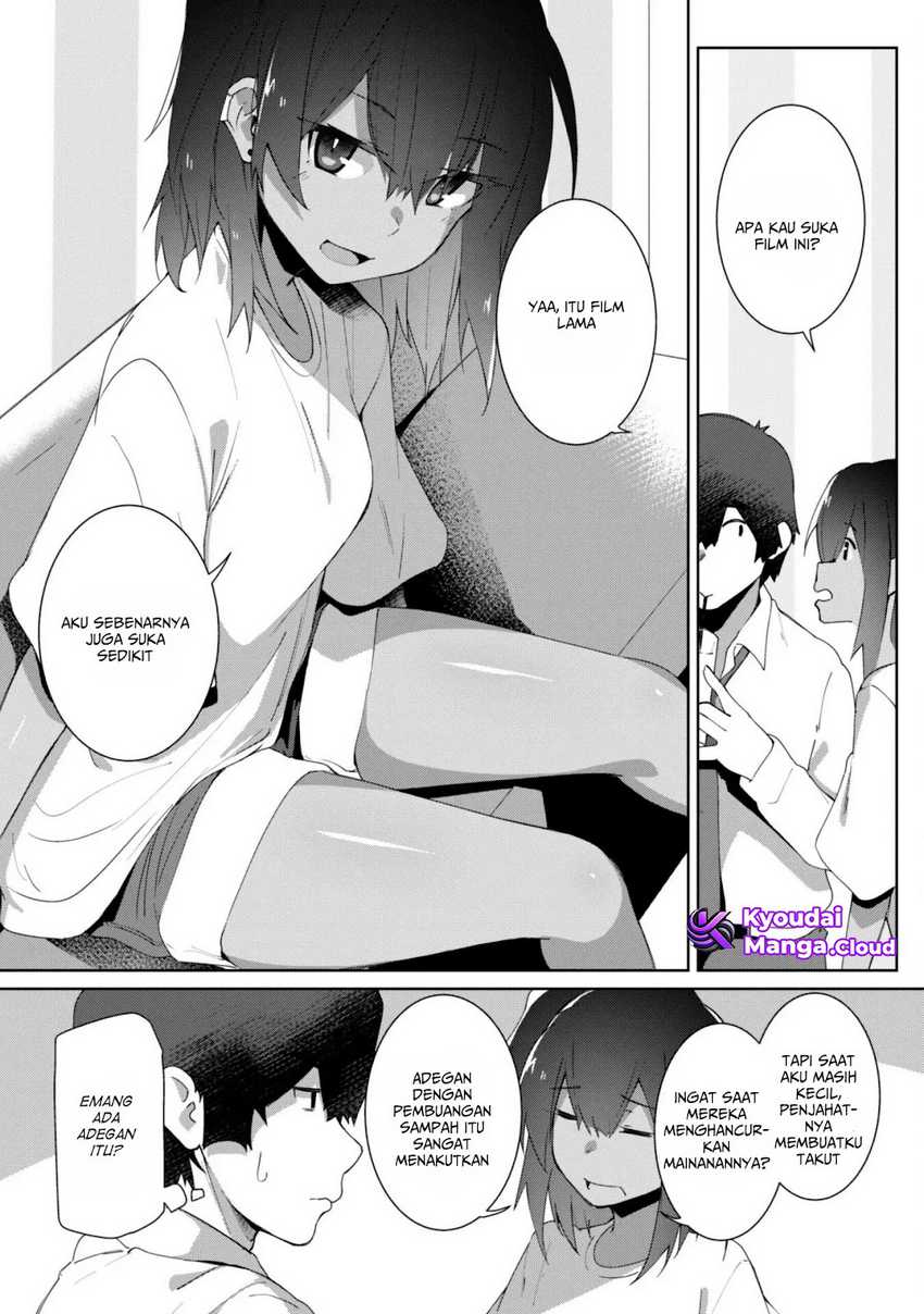 Mainichi Ie ni Kuru Gal ga Kyorikan Zero Demo Yasashiku nai Chapter 07.2 Gambar 4