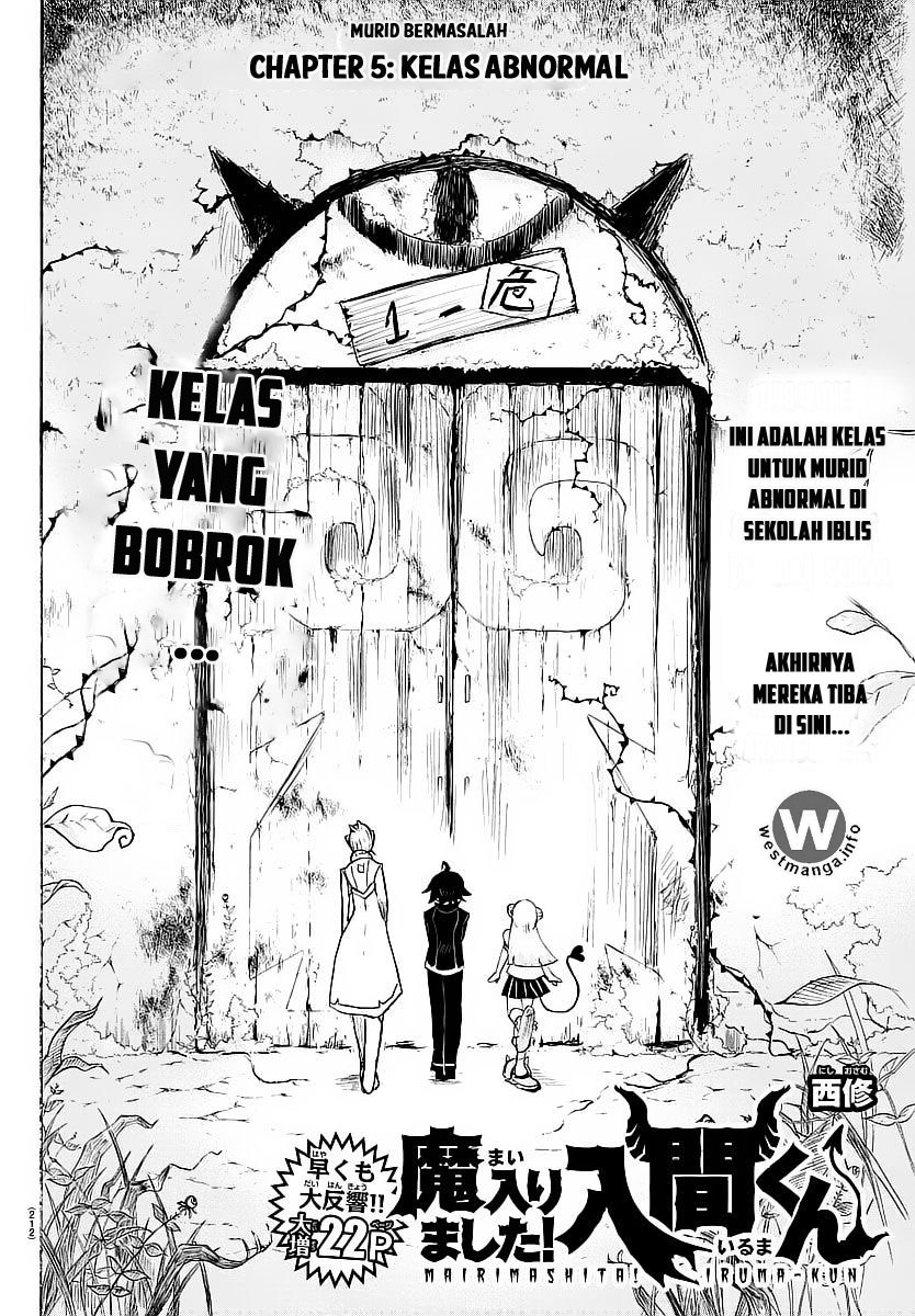 Mairimashita! Iruma-kun Chapter 05 Gambar 5