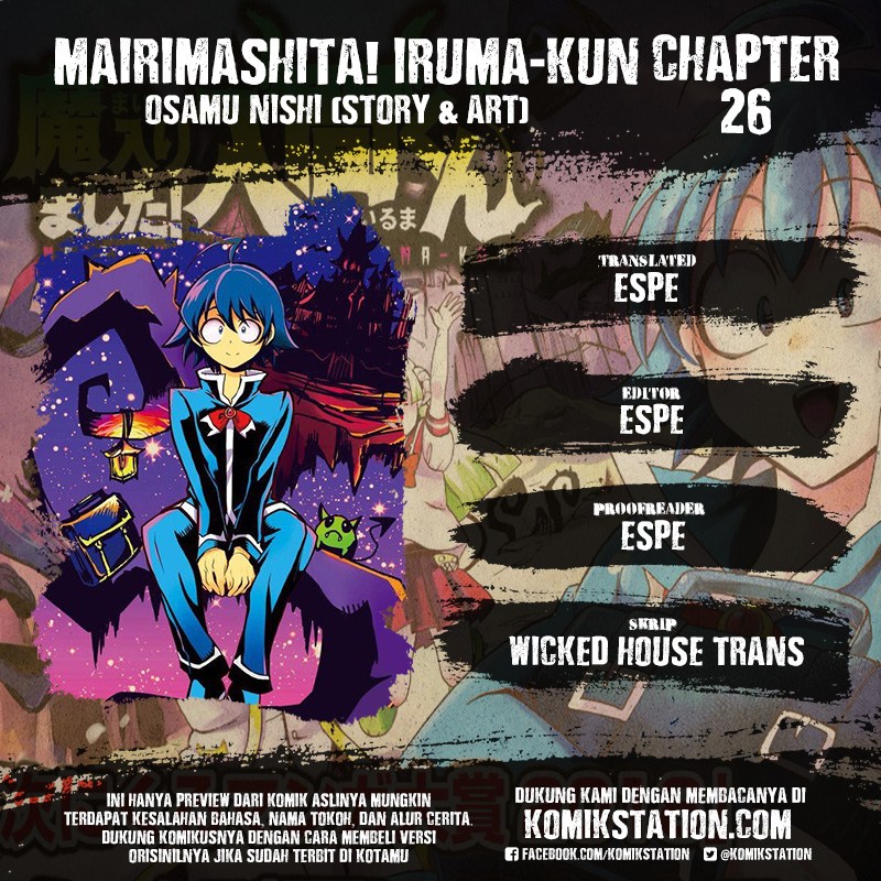 Mairimashita! Iruma-kun Chapter 26 Gambar 1