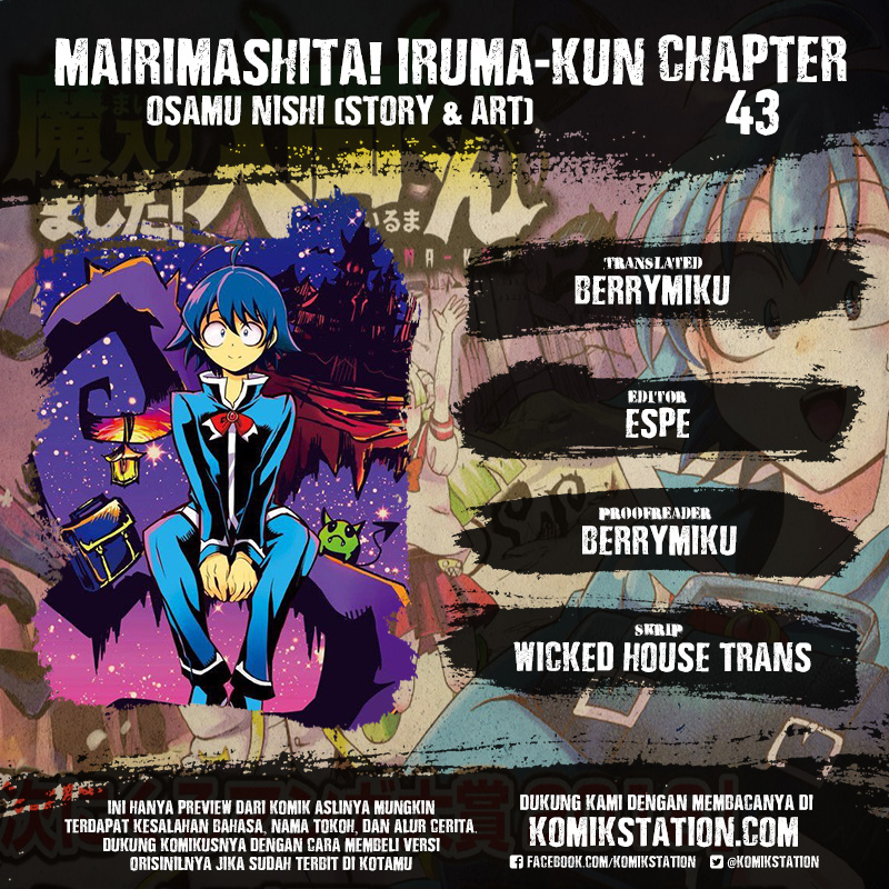 Mairimashita! Iruma-kun Chapter 43 Gambar 1