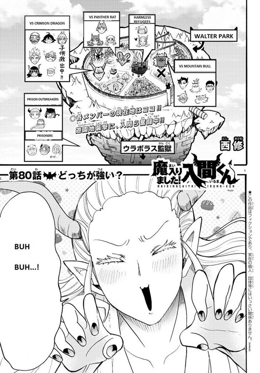 Mairimashita! Iruma-kun Chapter 80 Gambar 2
