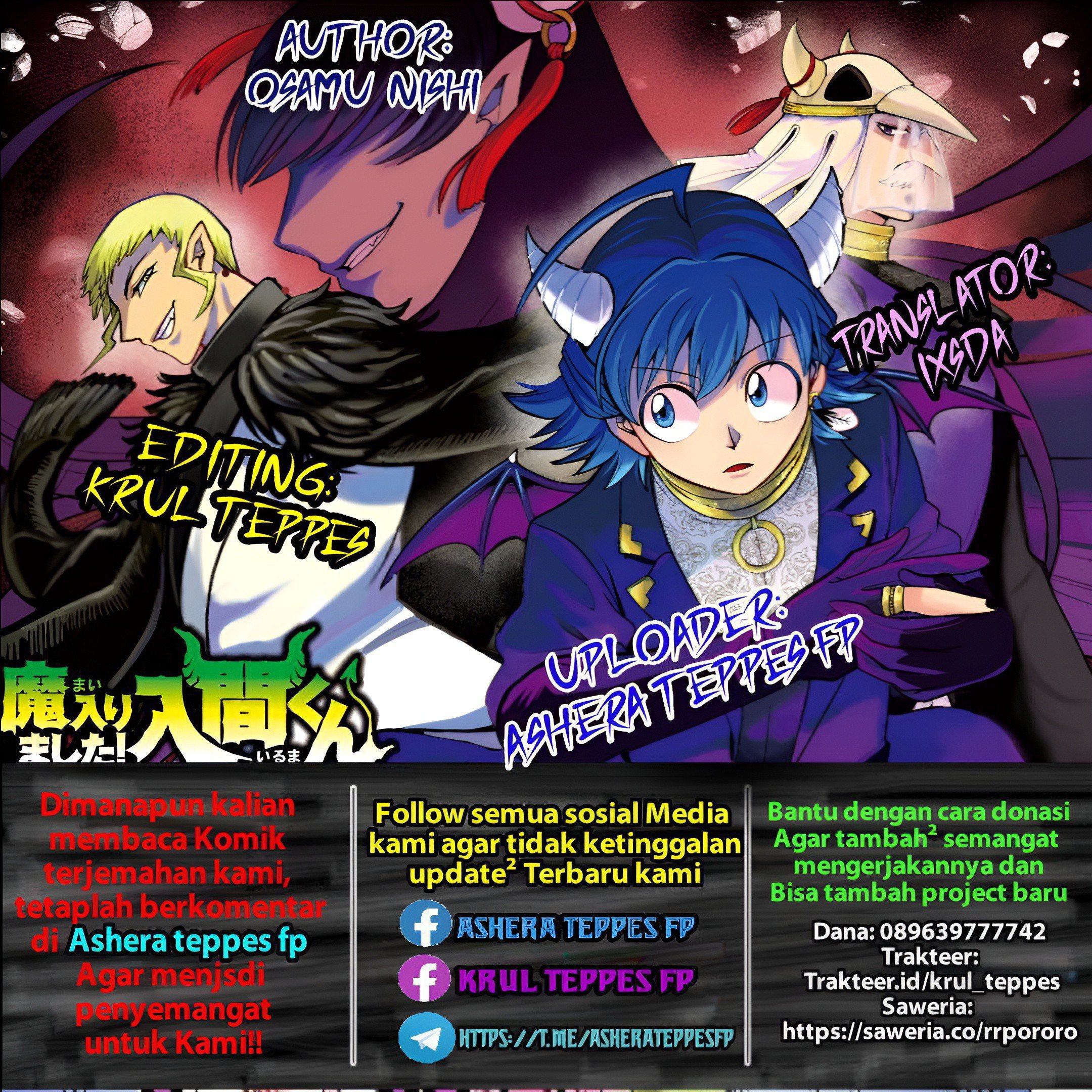 Mairimashita! Iruma-kun Chapter 308 Gambar 1