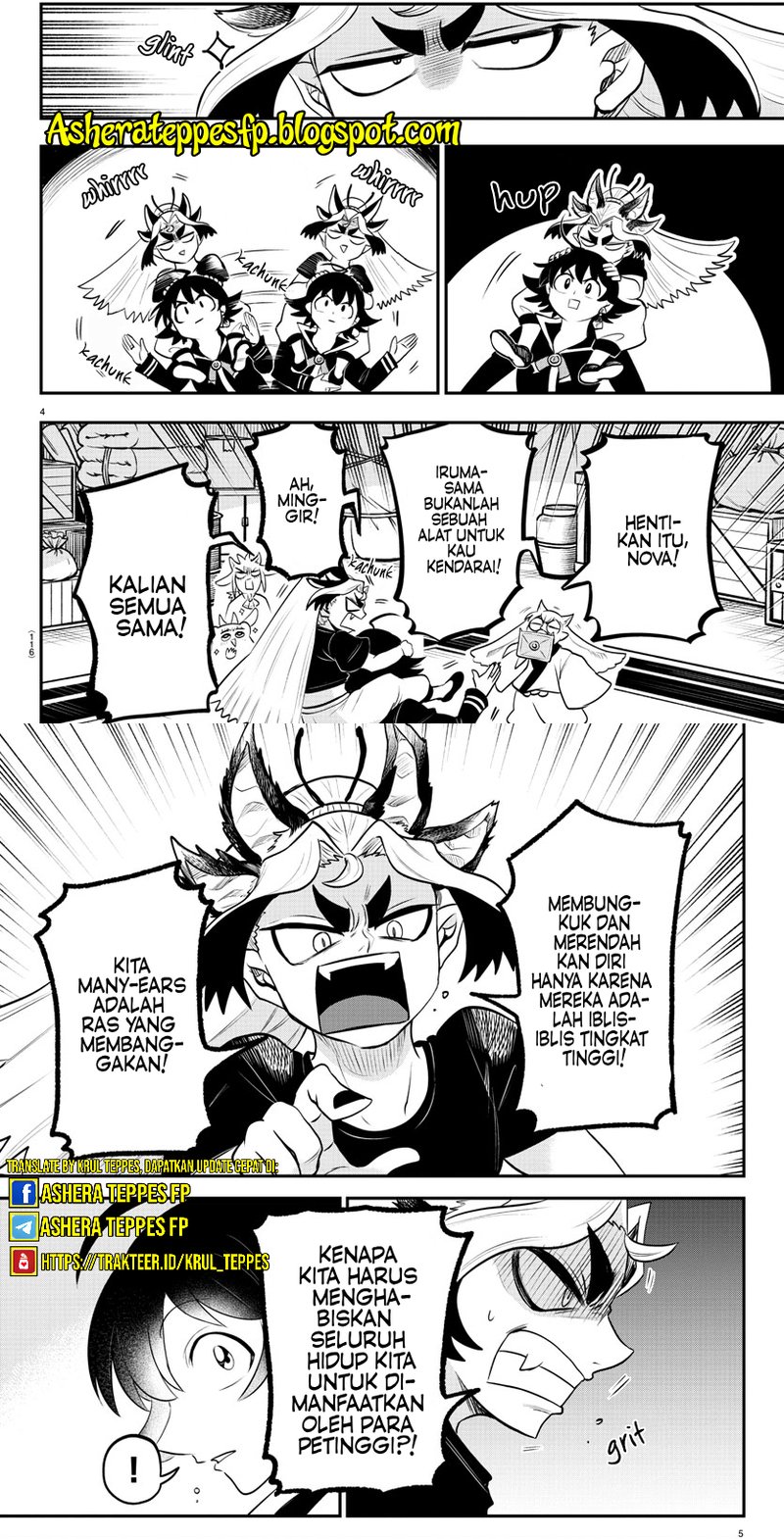 Mairimashita! Iruma-kun Chapter 354 Gambar 3