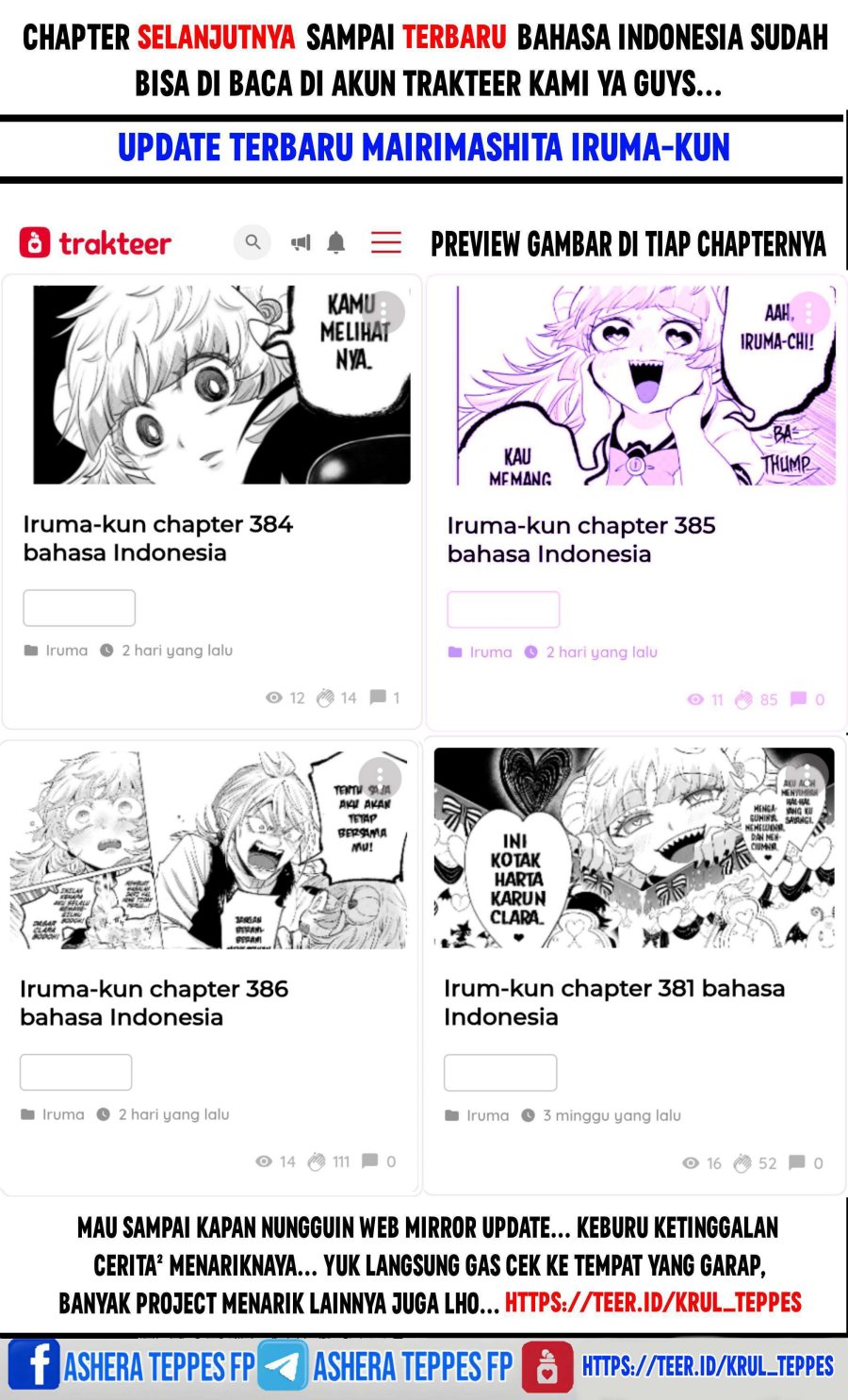Mairimashita! Iruma-kun Chapter 380 Gambar 23